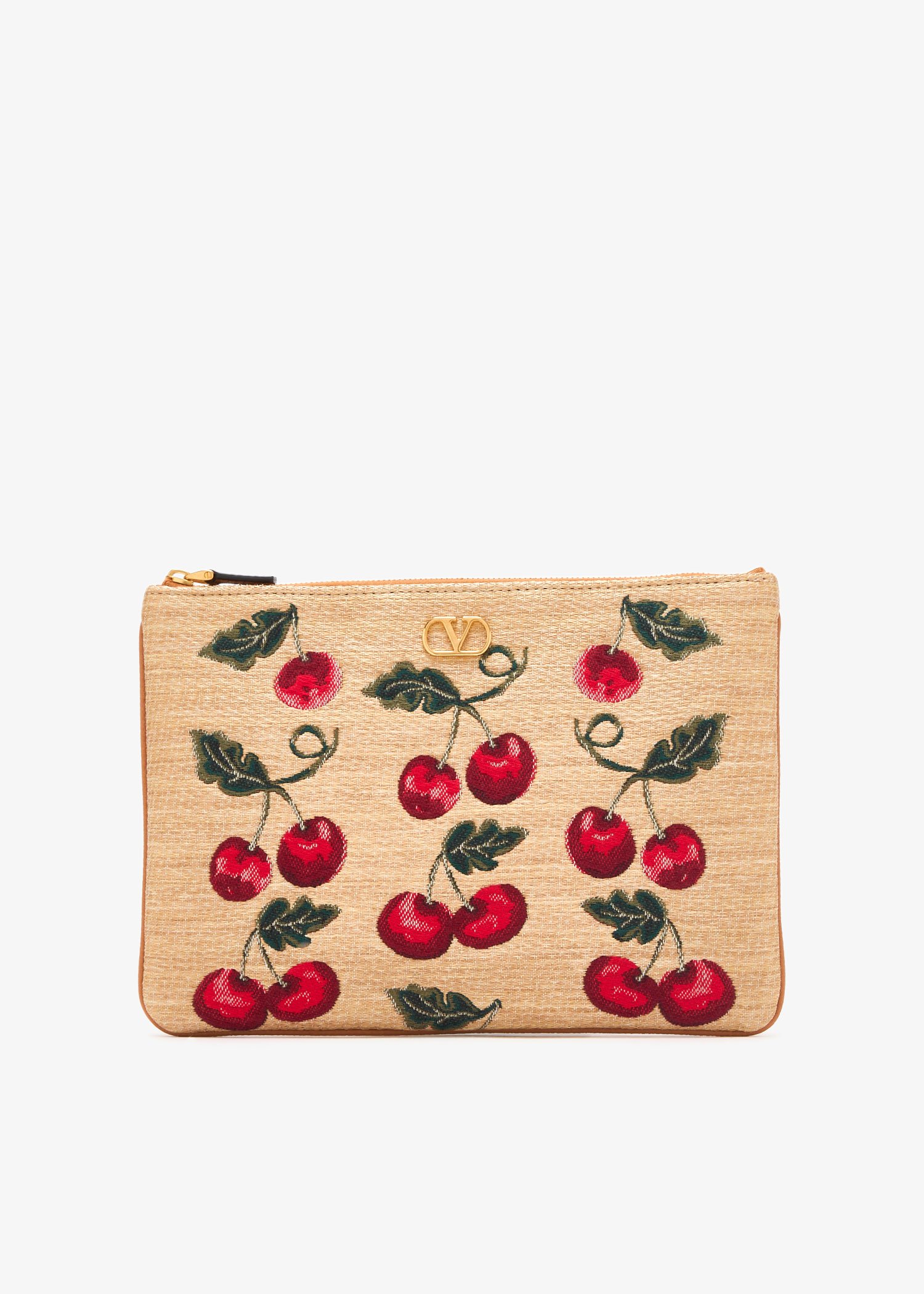 VLogo Signature Cherryfic pouch, Beige
VLogo Signature Cherryfic pouch, Beige