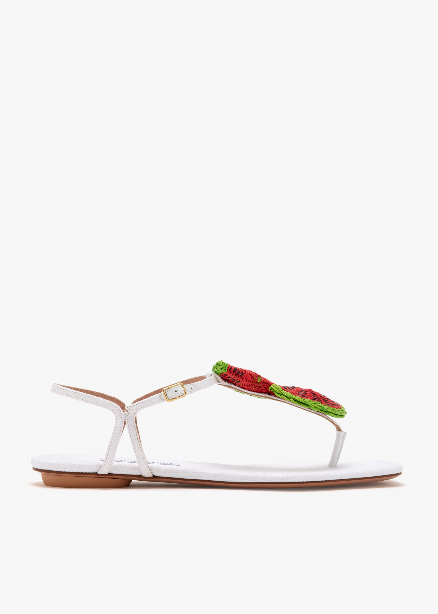 Watermelon Sugar flat sandals, White
Watermelon Sugar flat sandals, White