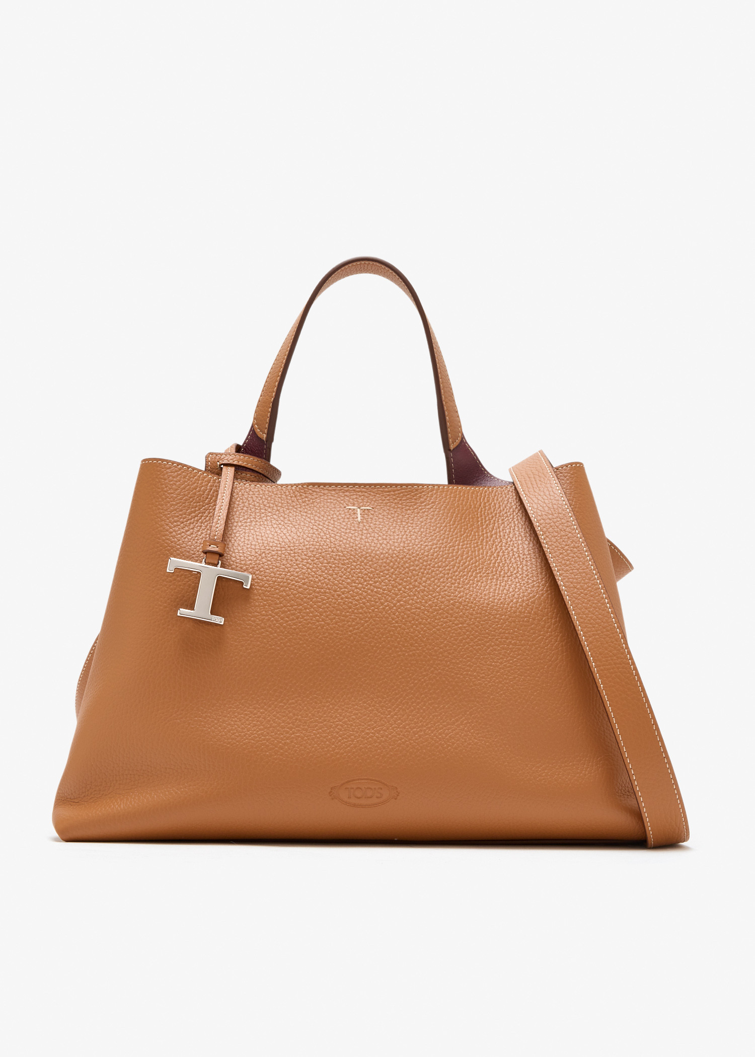 Leather medium bag, Brown
Leather medium bag, Brown