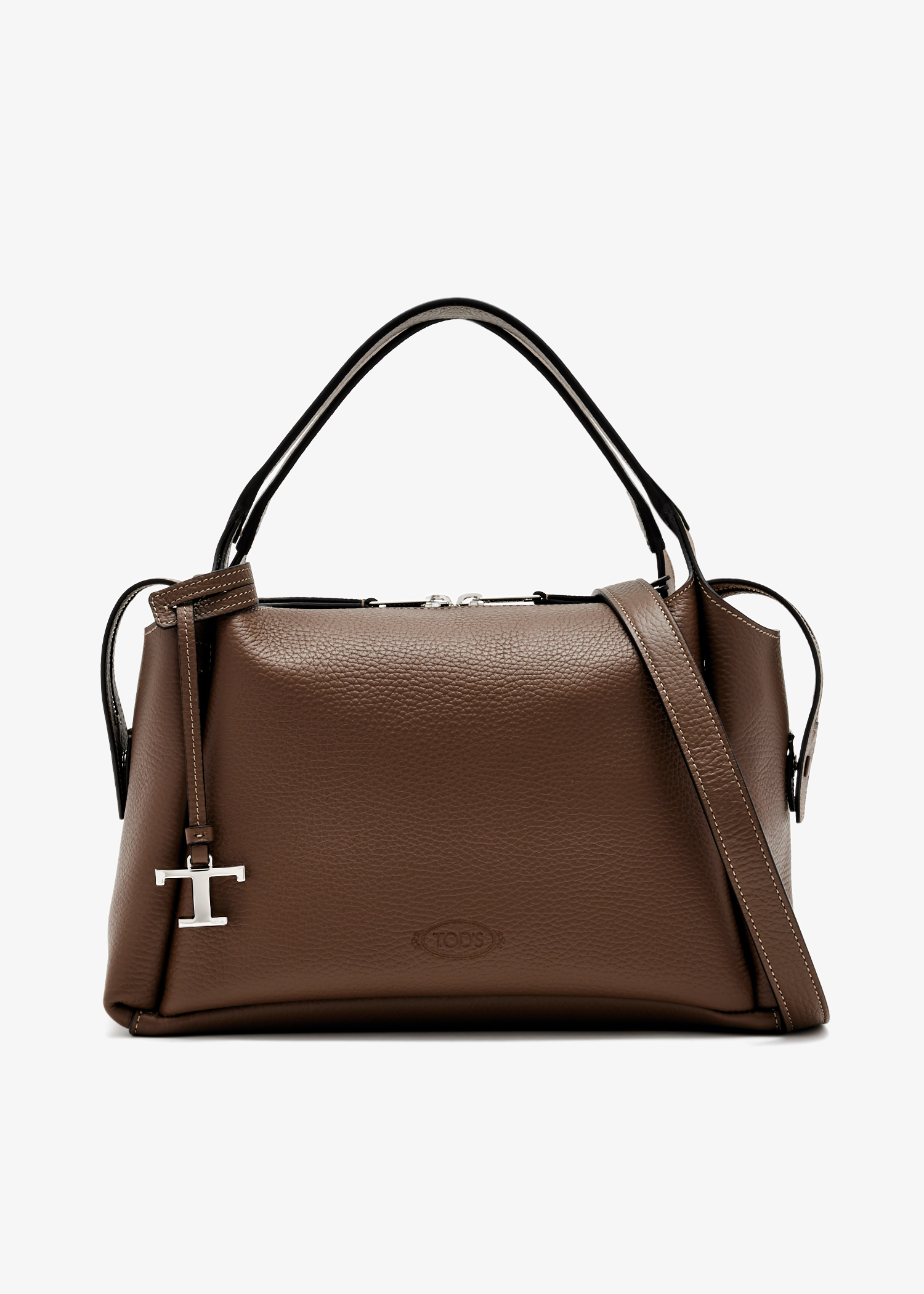 Small leather bowling bag, Brown
Small leather bowling bag, Brown