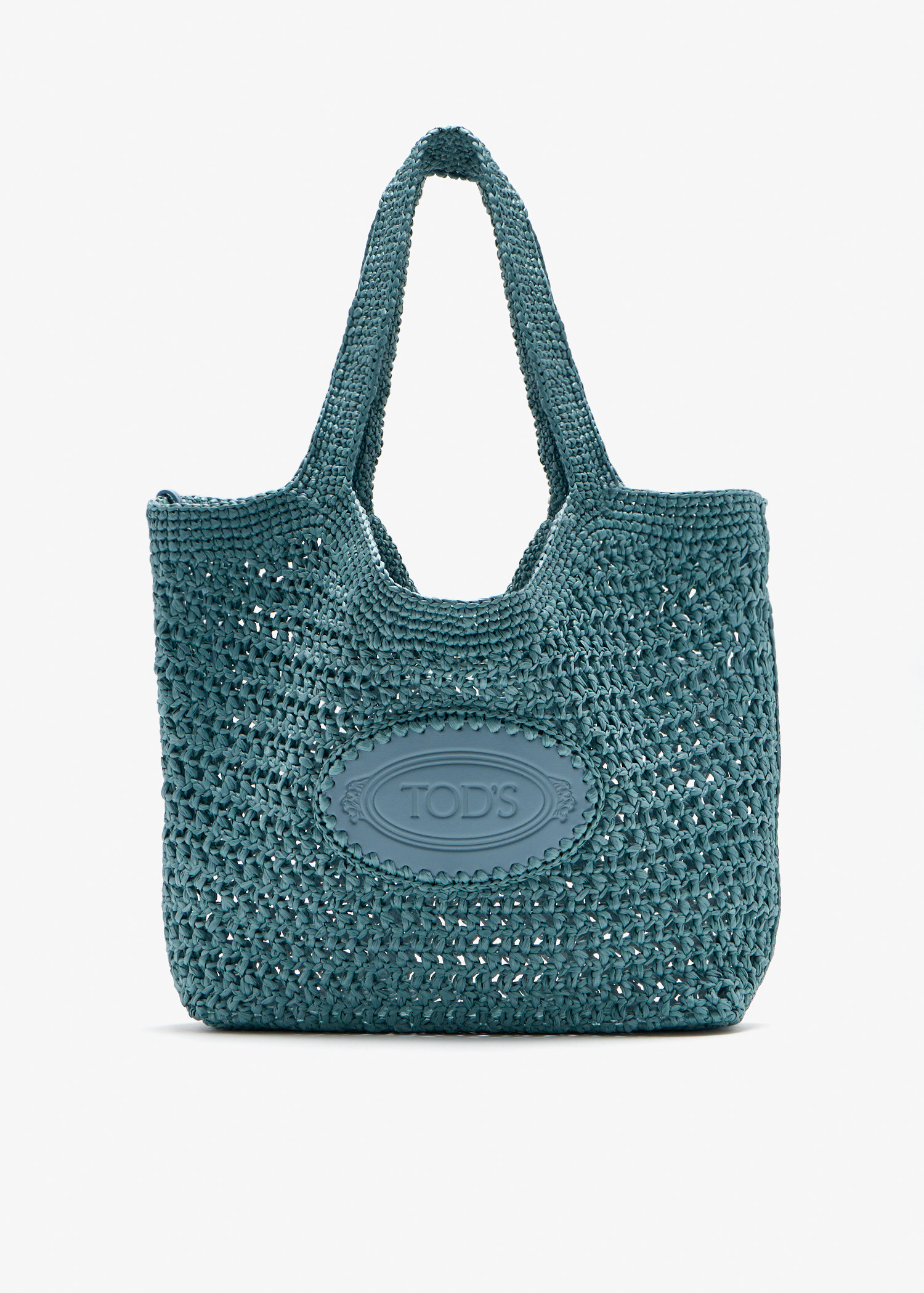 Raffia shopping bag, Blue
Raffia shopping bag, Blue