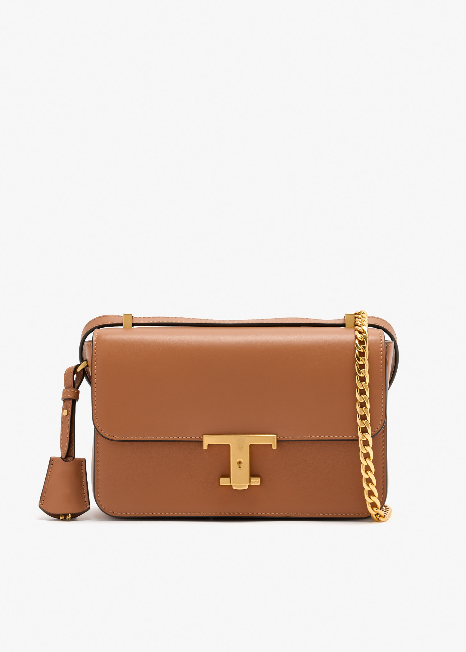 T Timeless flap bag, Brown
T Timeless flap bag, Brown