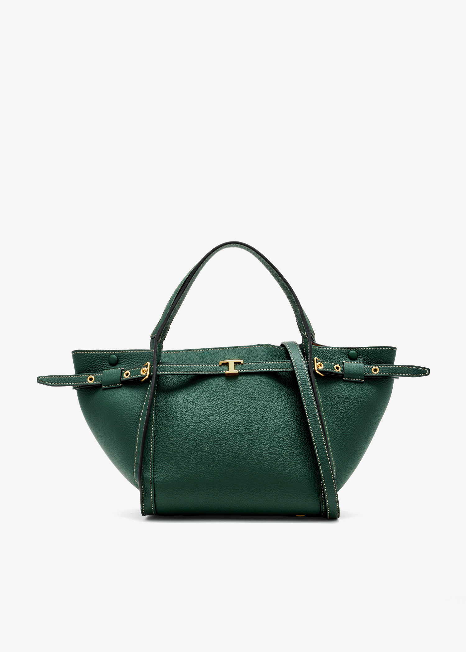 Small leather shopping bag, Green
Small leather shopping bag, Green