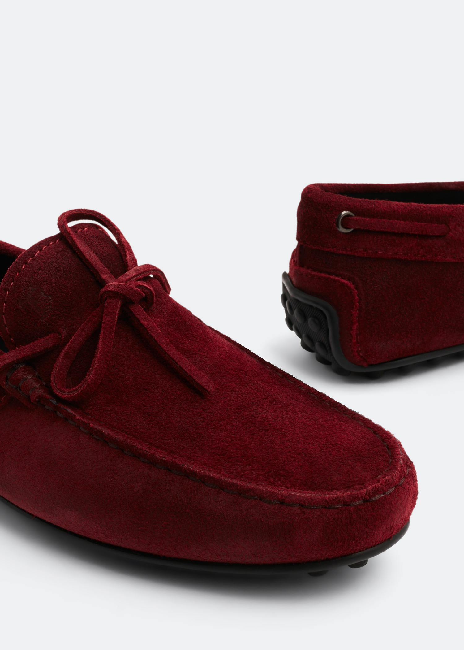 City Gommini driving loafers, Red