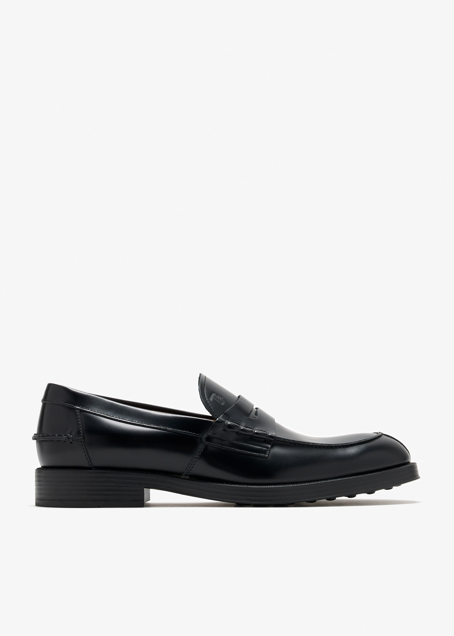 Leather moccasin loafers, Black
Leather moccasin loafers, Black