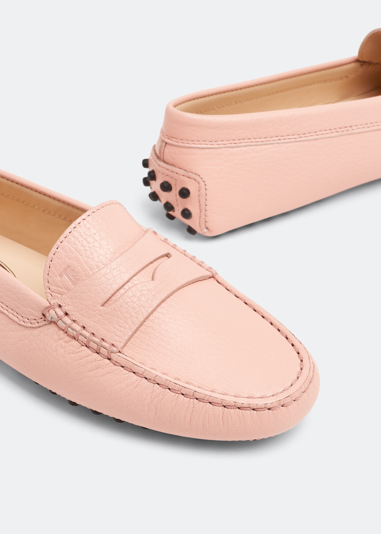 Gommino driving loafers, Pink