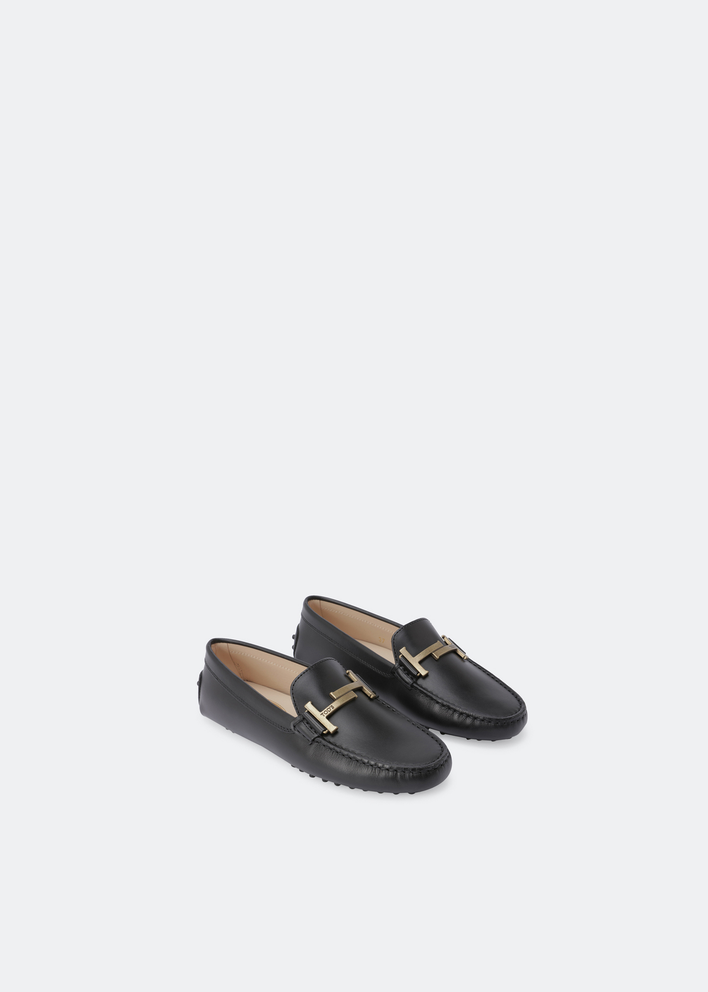 Gommino T-bar loafers, Black