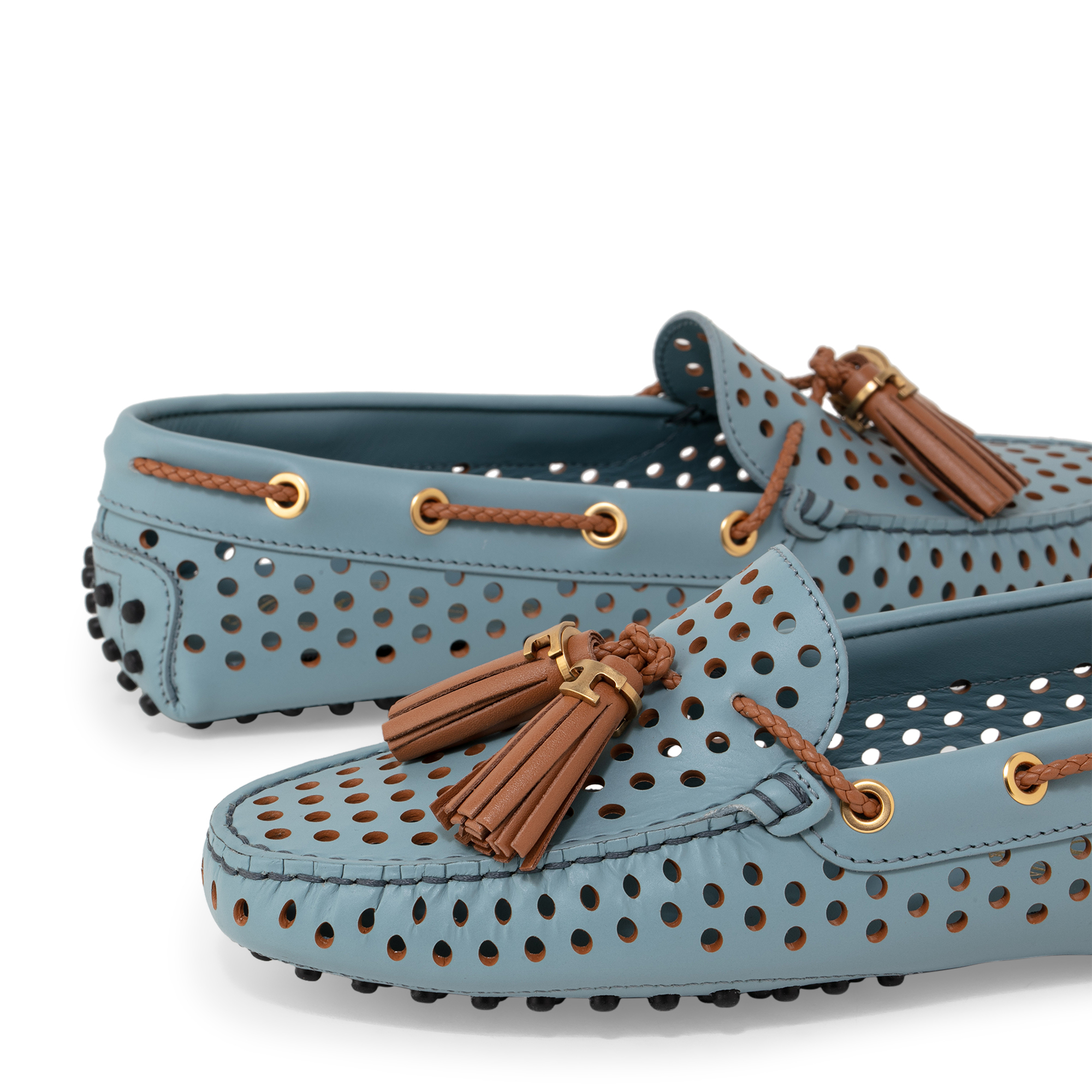 Gommini moccasins, Blue 
Gommini moccasins, Blue
