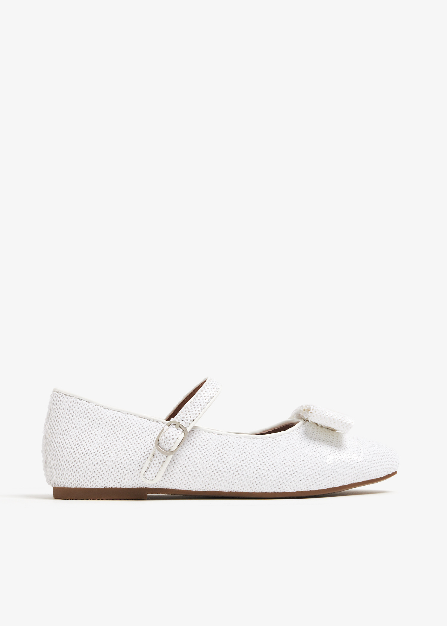 

Ellen ballerinas, White