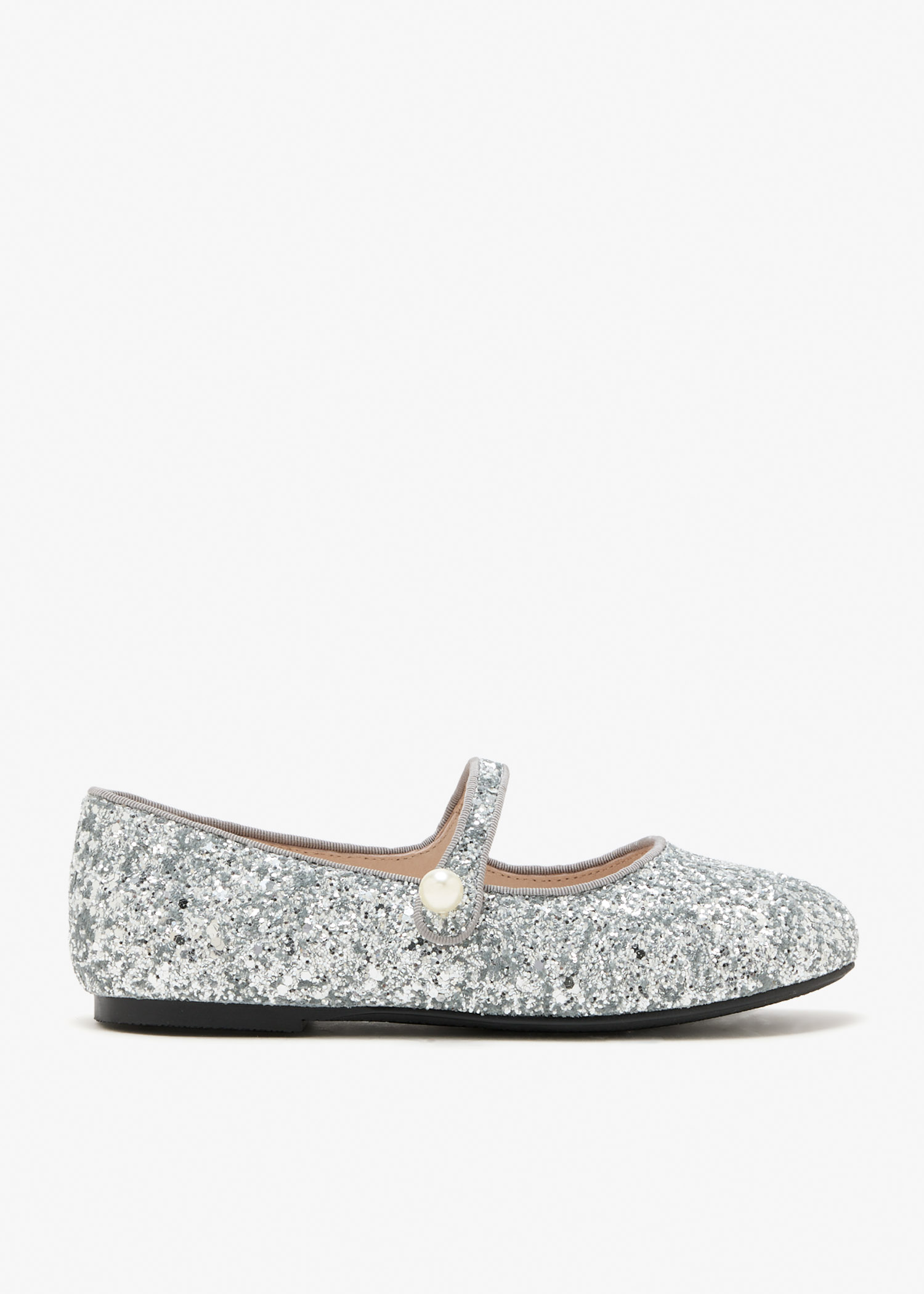 

Elin ballerinas, Silver