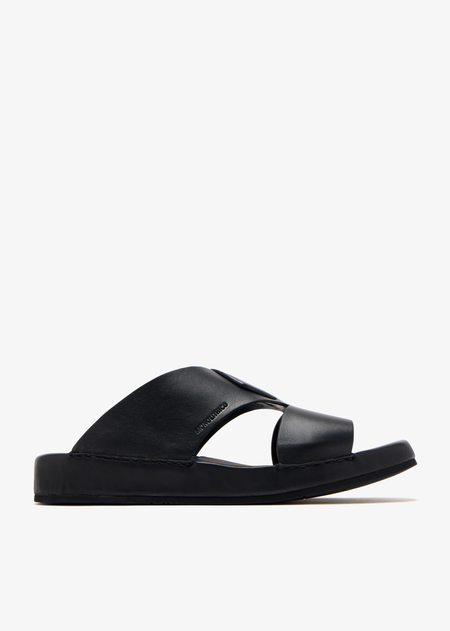 

Squalo sandals, Black
