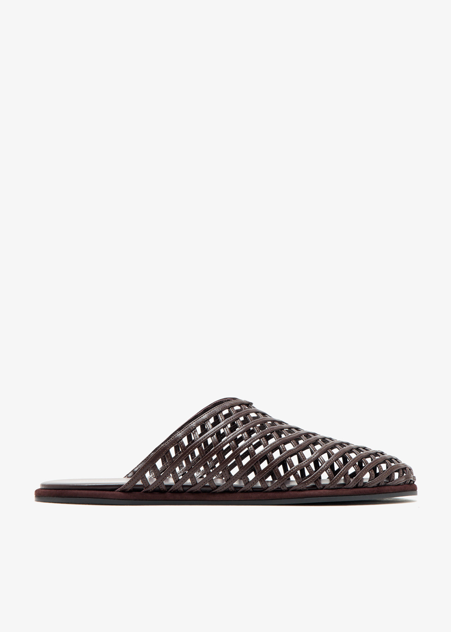 

Atik woven leather flats, Brown