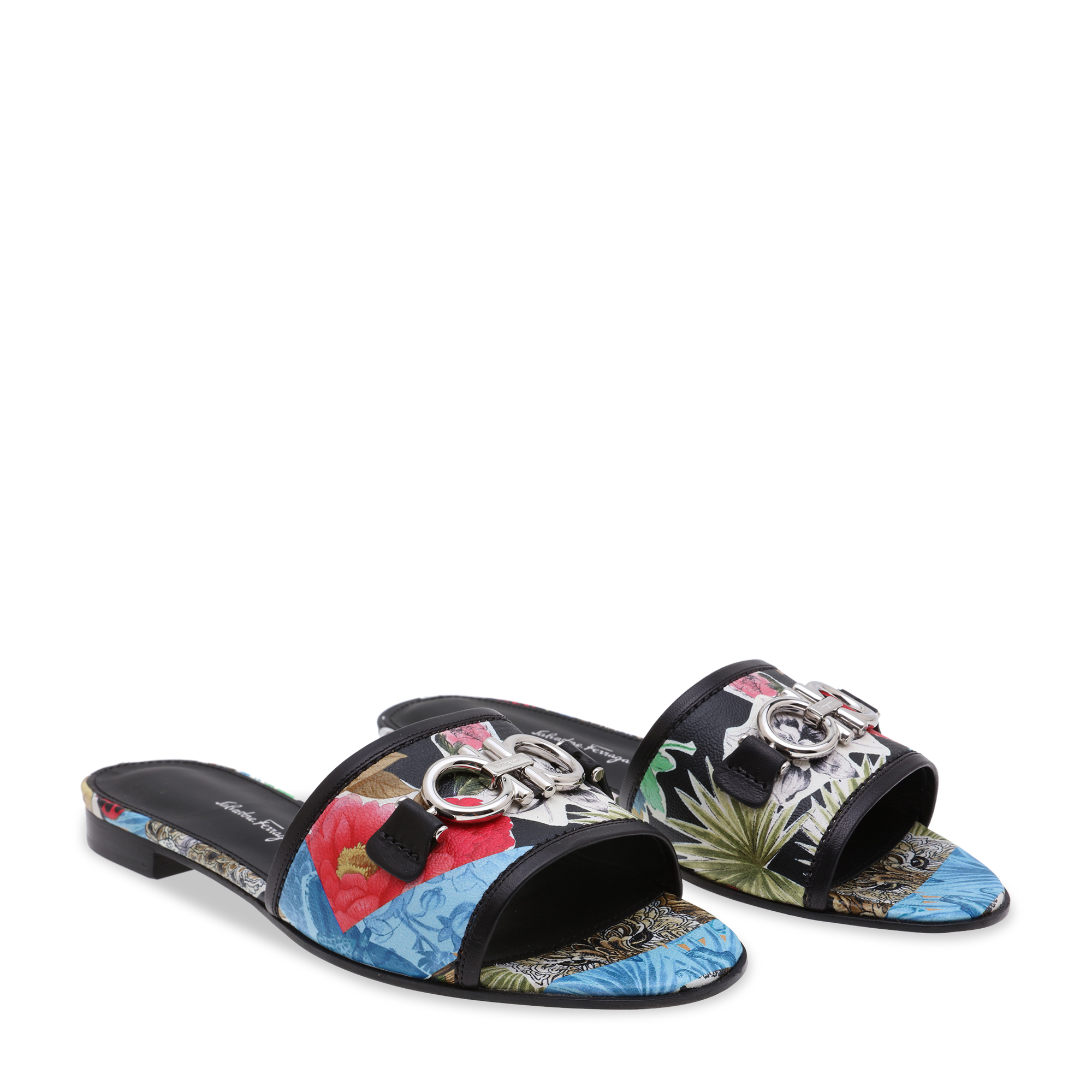 

Rhodes St sandals, Multi-coloured