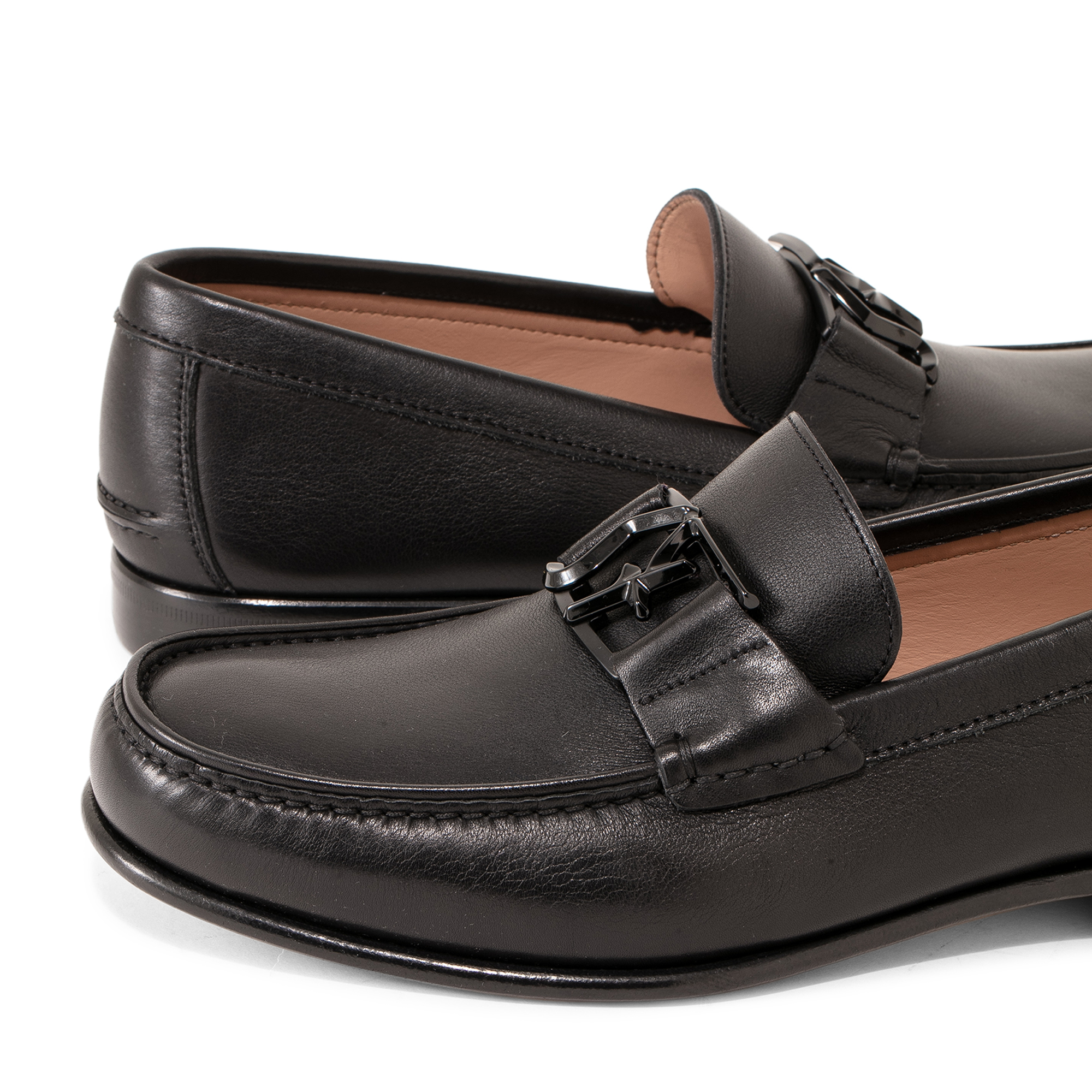 

Prerov moccasin loafers, Black