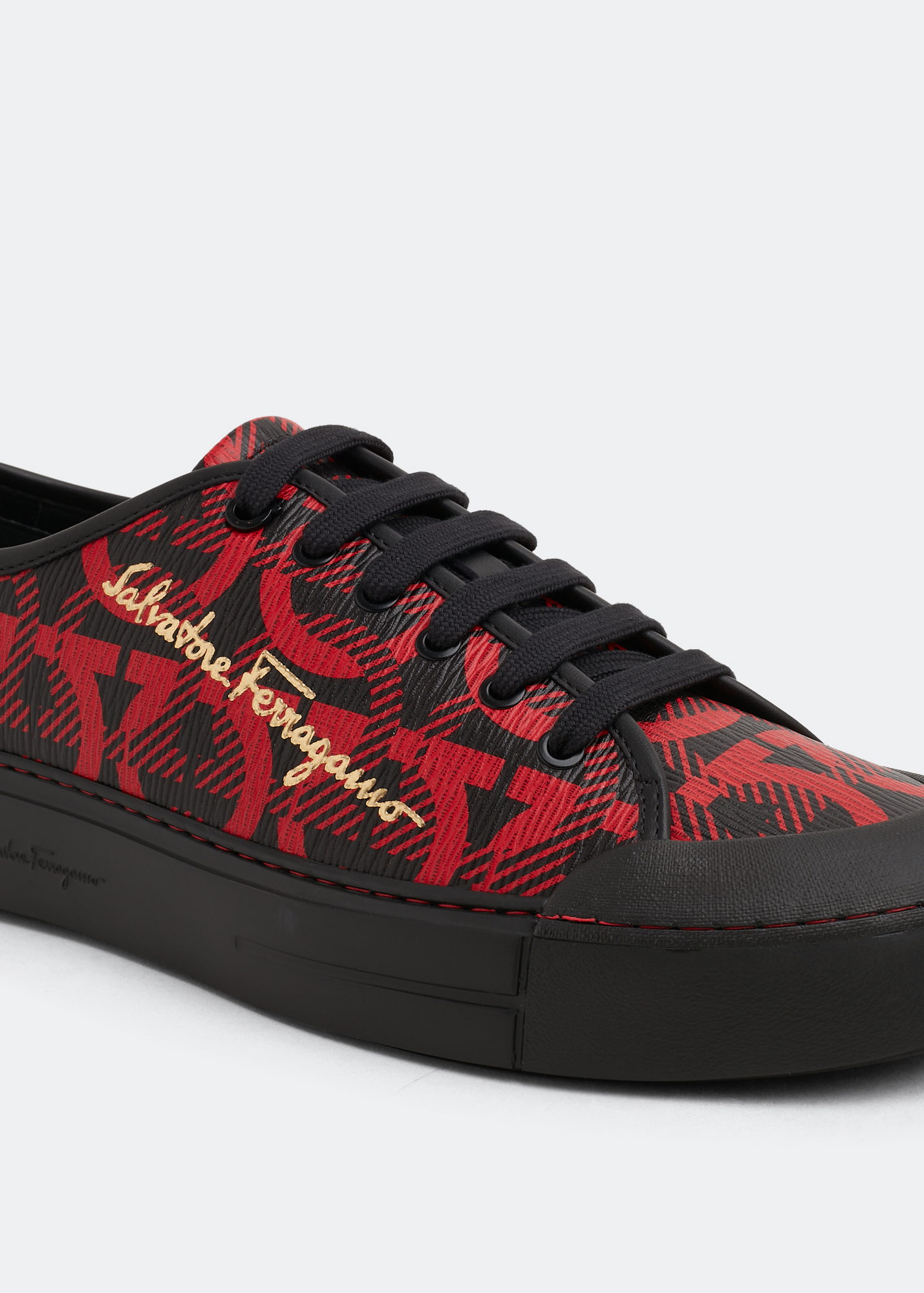 

Rebel printed sneakers, Black