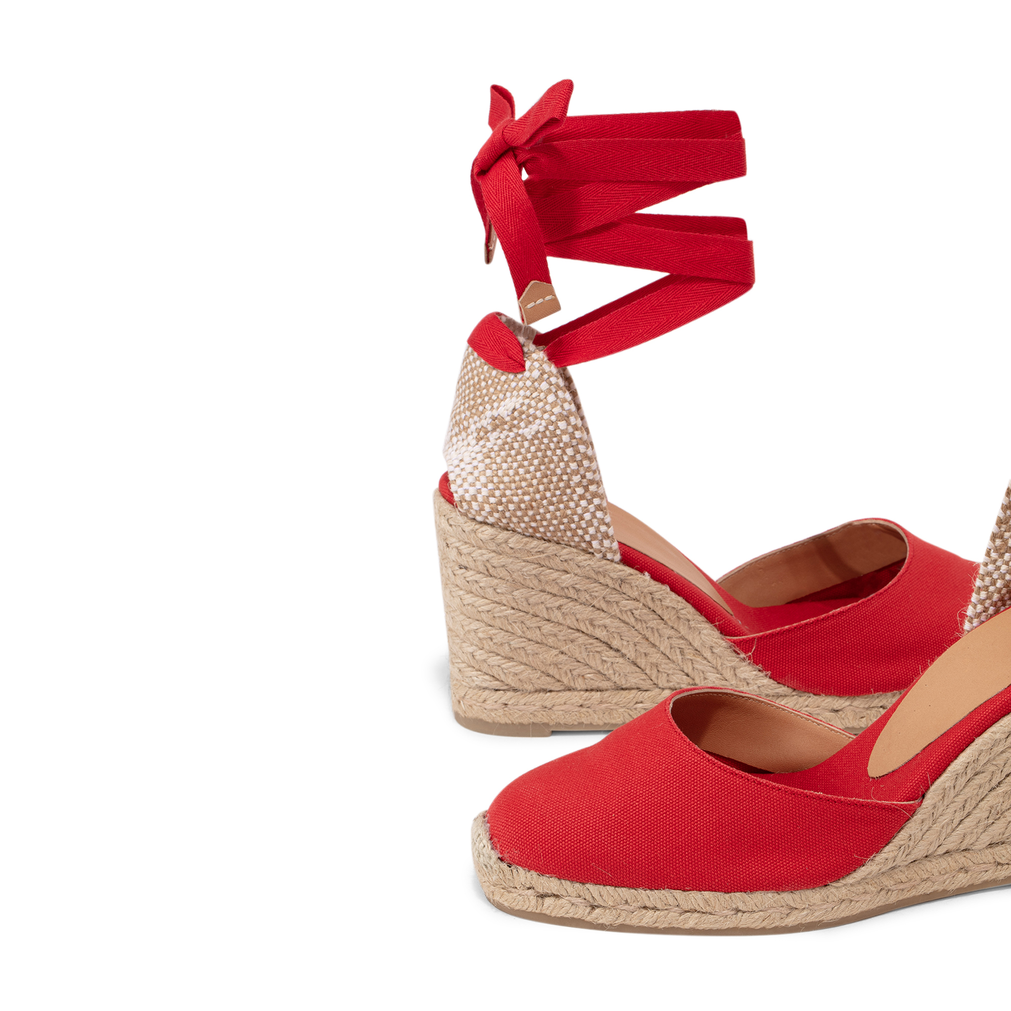 

Carina wedge espadrilles, Red