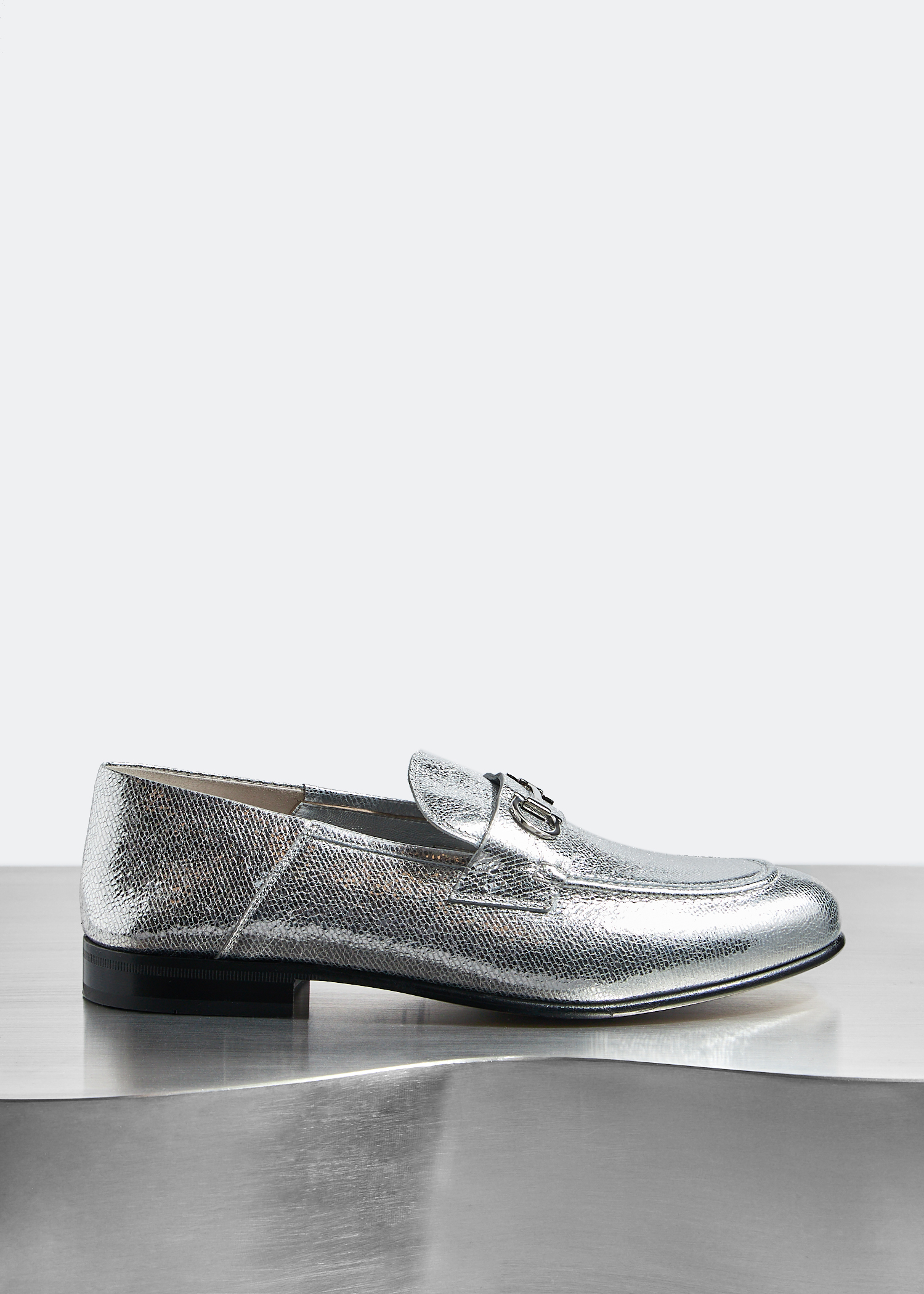 

x Level Shoes Gancini loafers, Silver