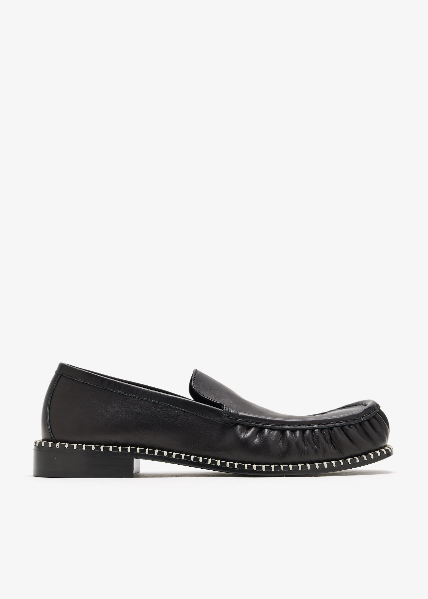 

Leather loafers, Black
