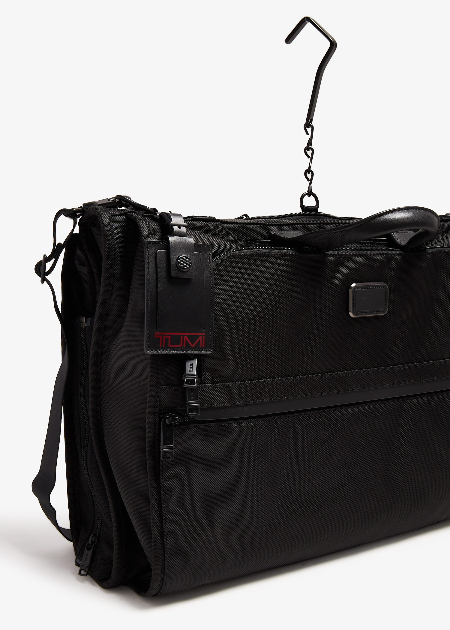 

Tri-fold carry-on garment bag, Black