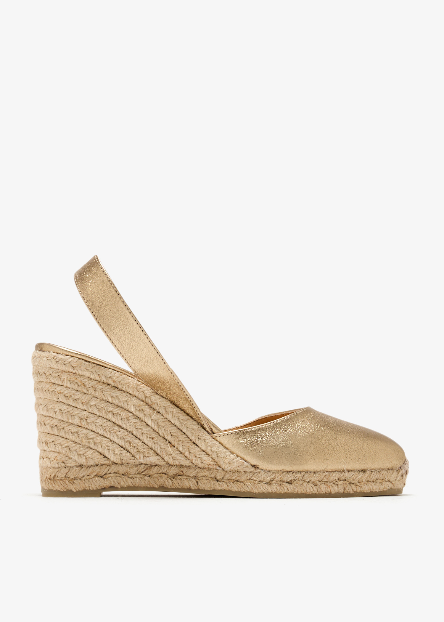 

Carrisa wedge espadrilles, Gold
