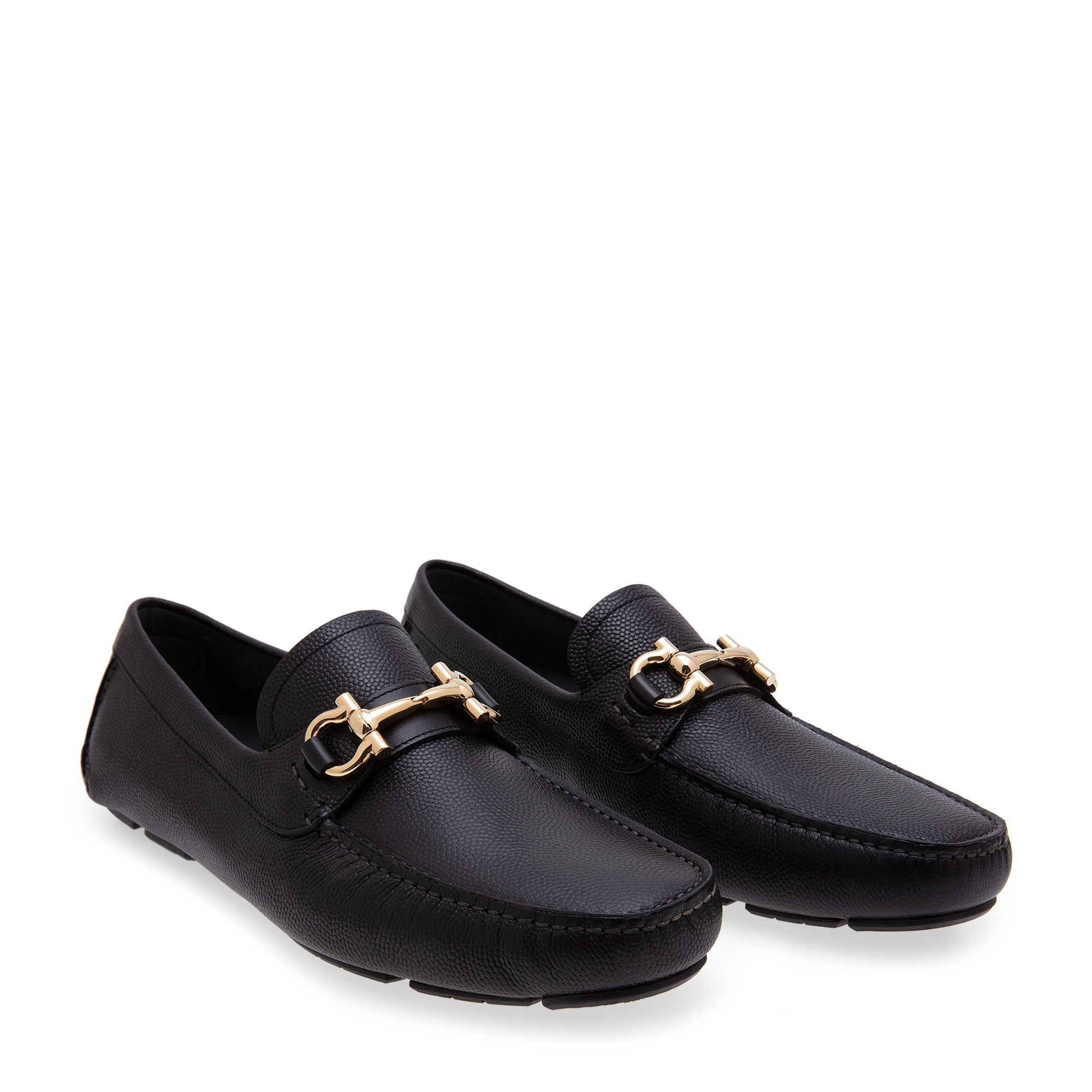 

Gancini moccasin loafers, Black