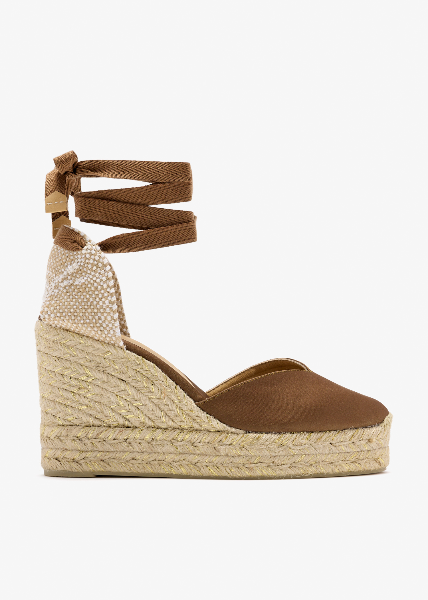 

Chiara wedge espadrilles, Brown
