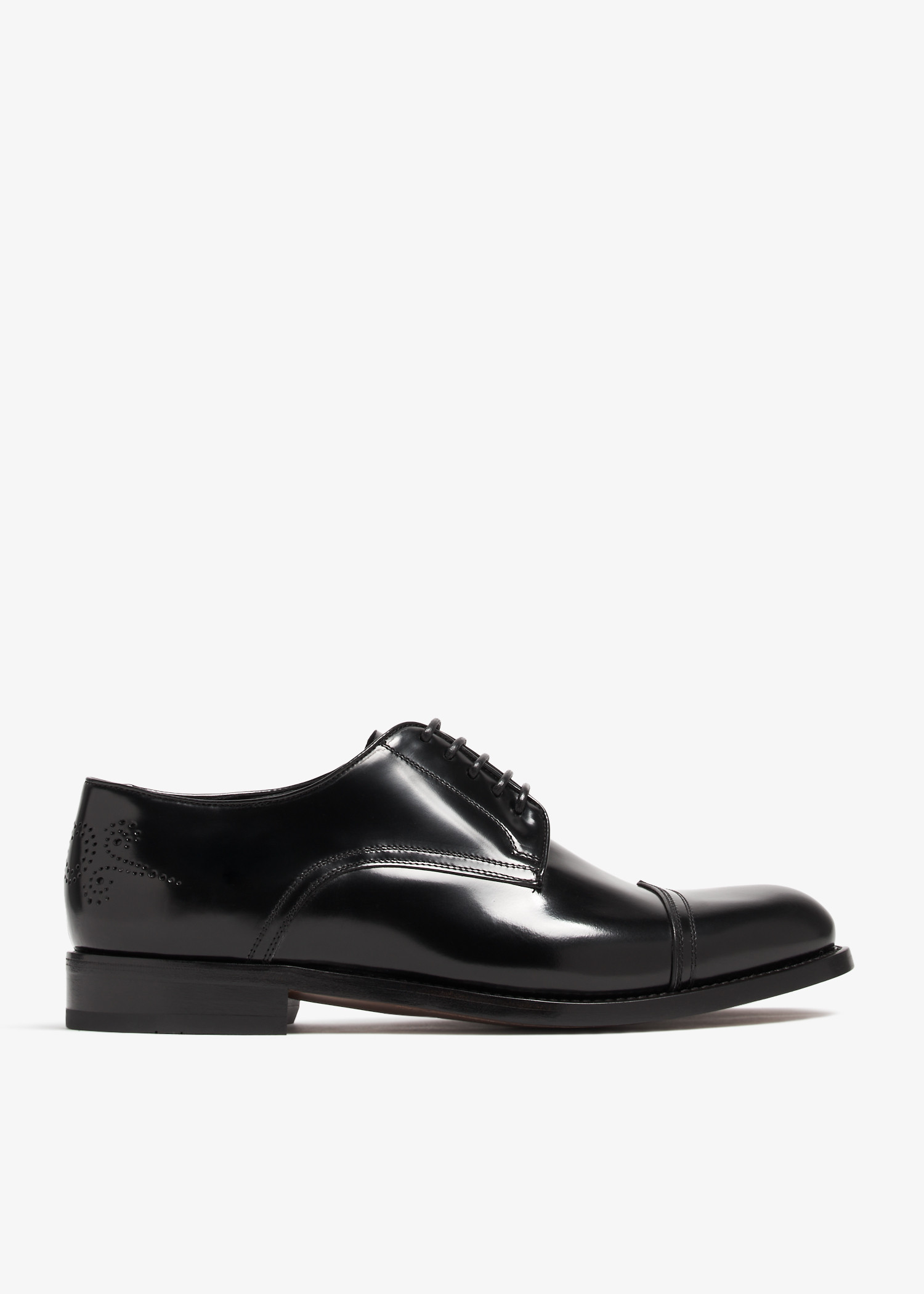 

Perforated Oxford shoes, Black