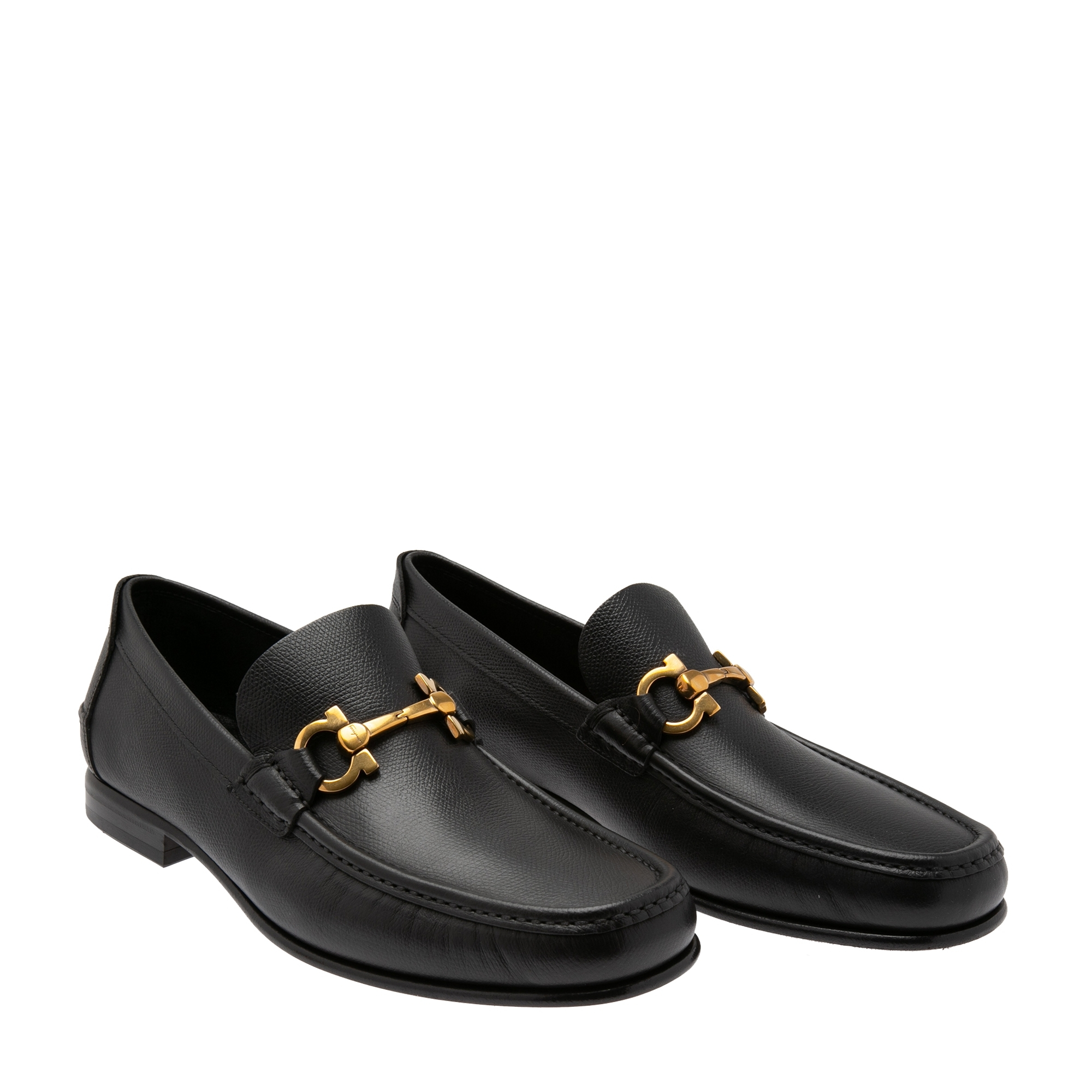 

Gancini moccasin loafers, Black