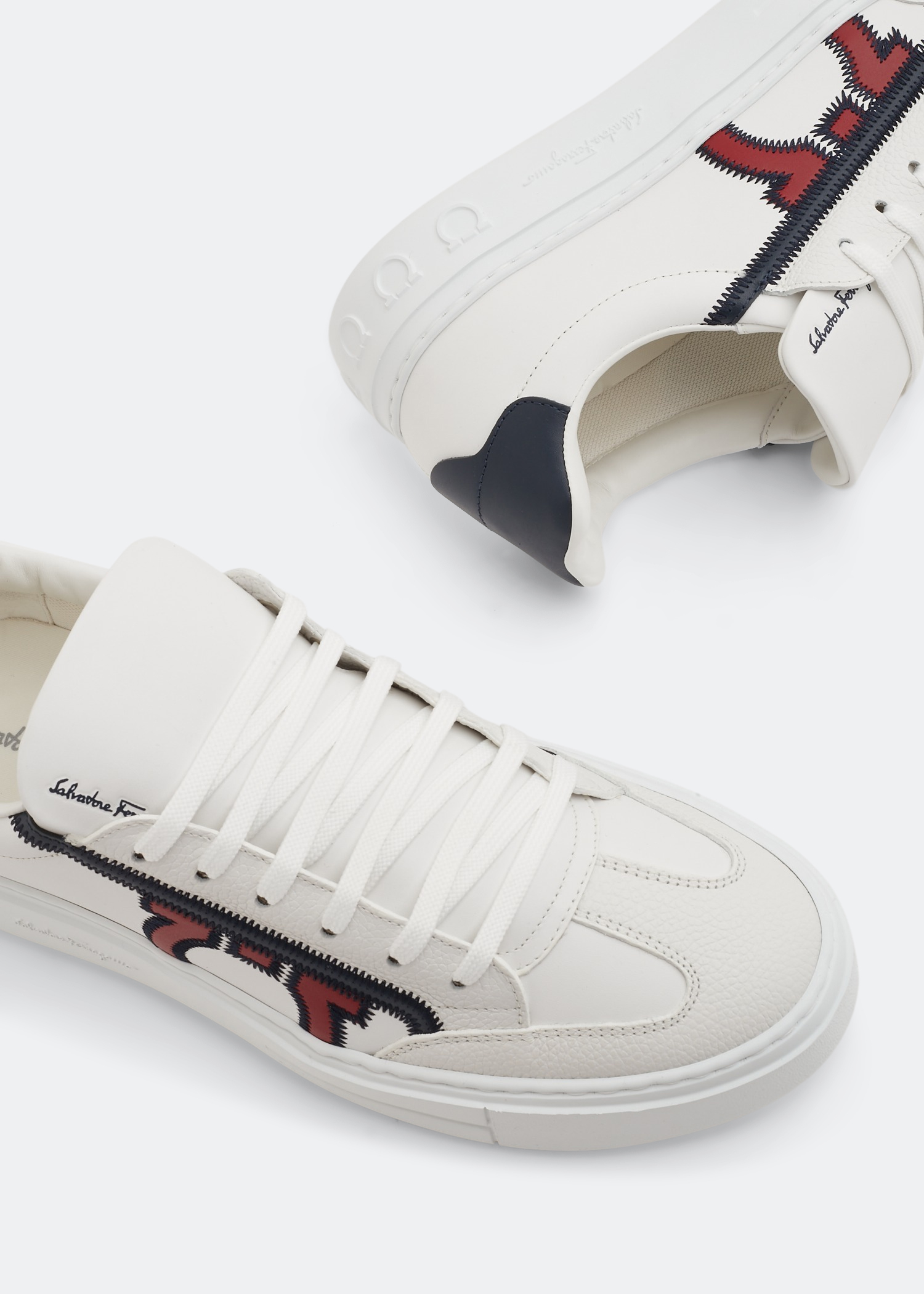 

Gancini sneakers, White