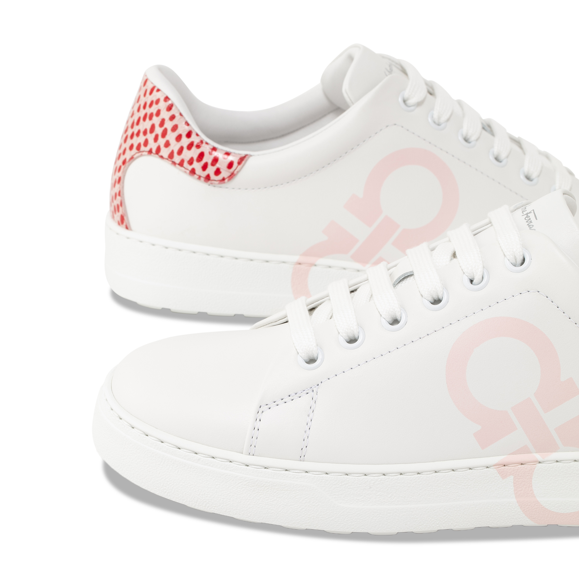 

Gancini sneakers, White