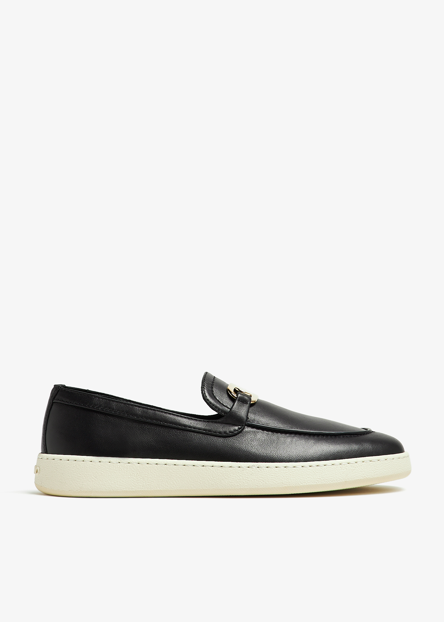 

New Vara buckle loafers, Black