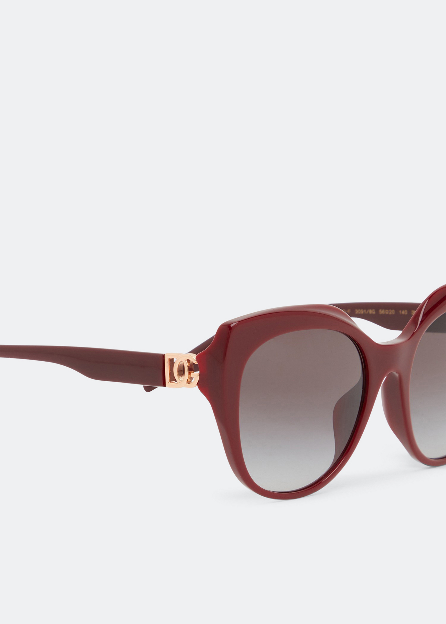 

Cat-eye sunglasses, Burgundy