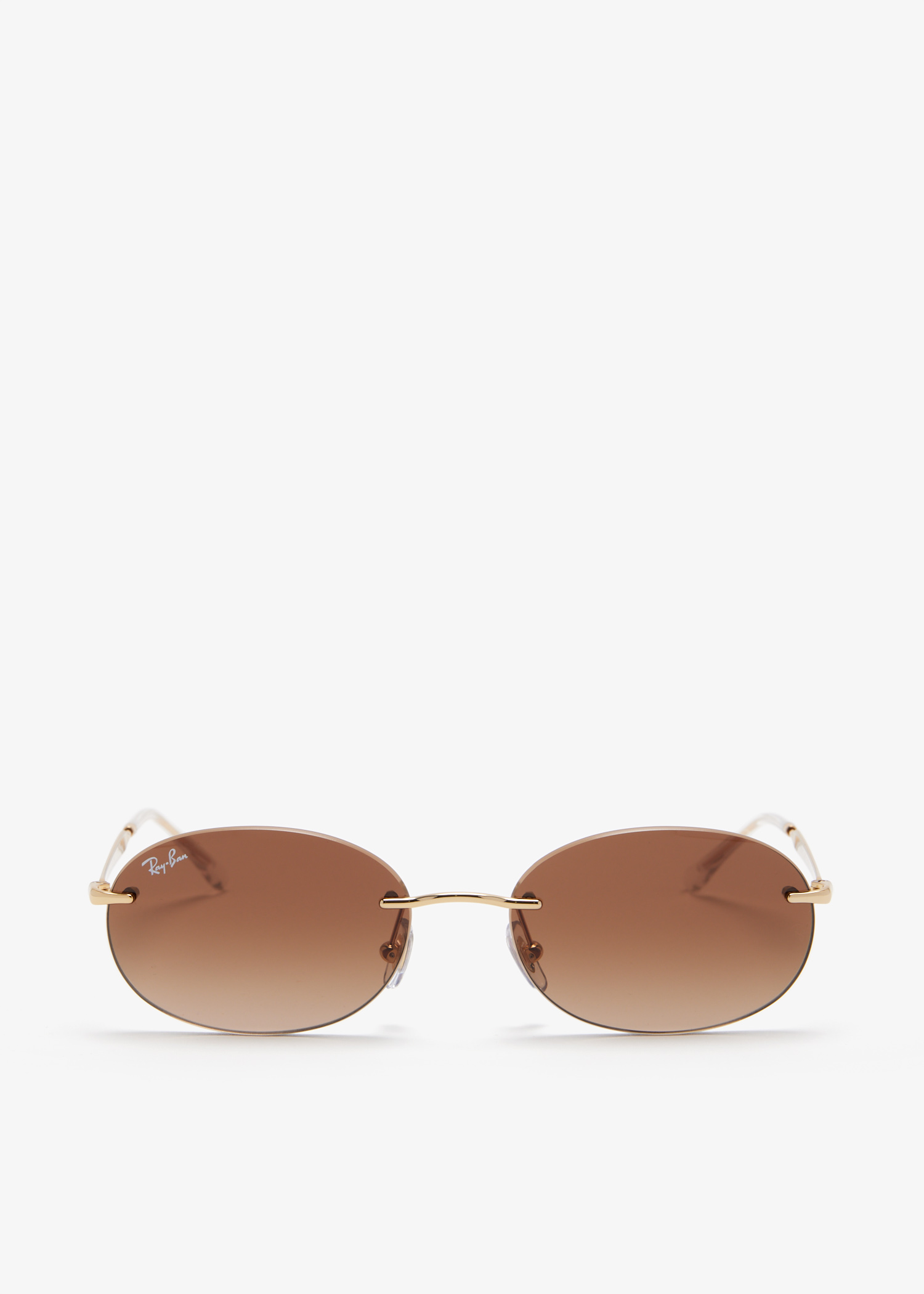 

Oval sunglasses, Gold