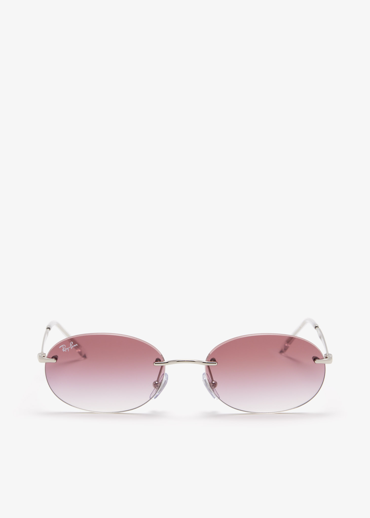 

Oval sunglasses, Silver