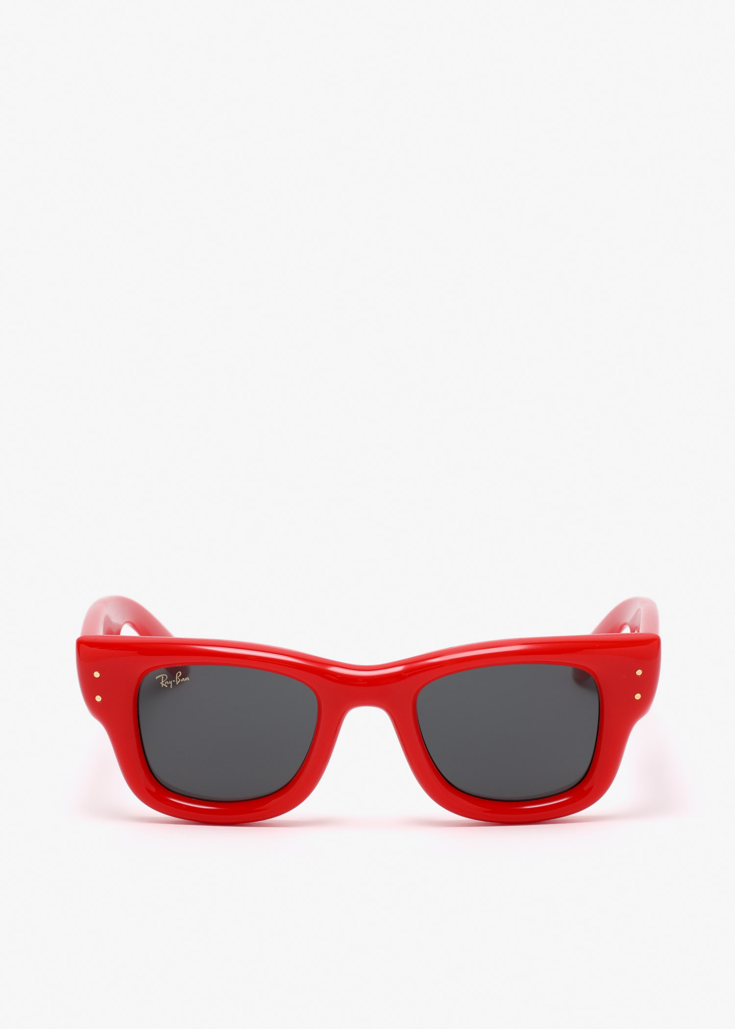 

x A$AP Rocky Wayfarer Puffer sunglasses, Red