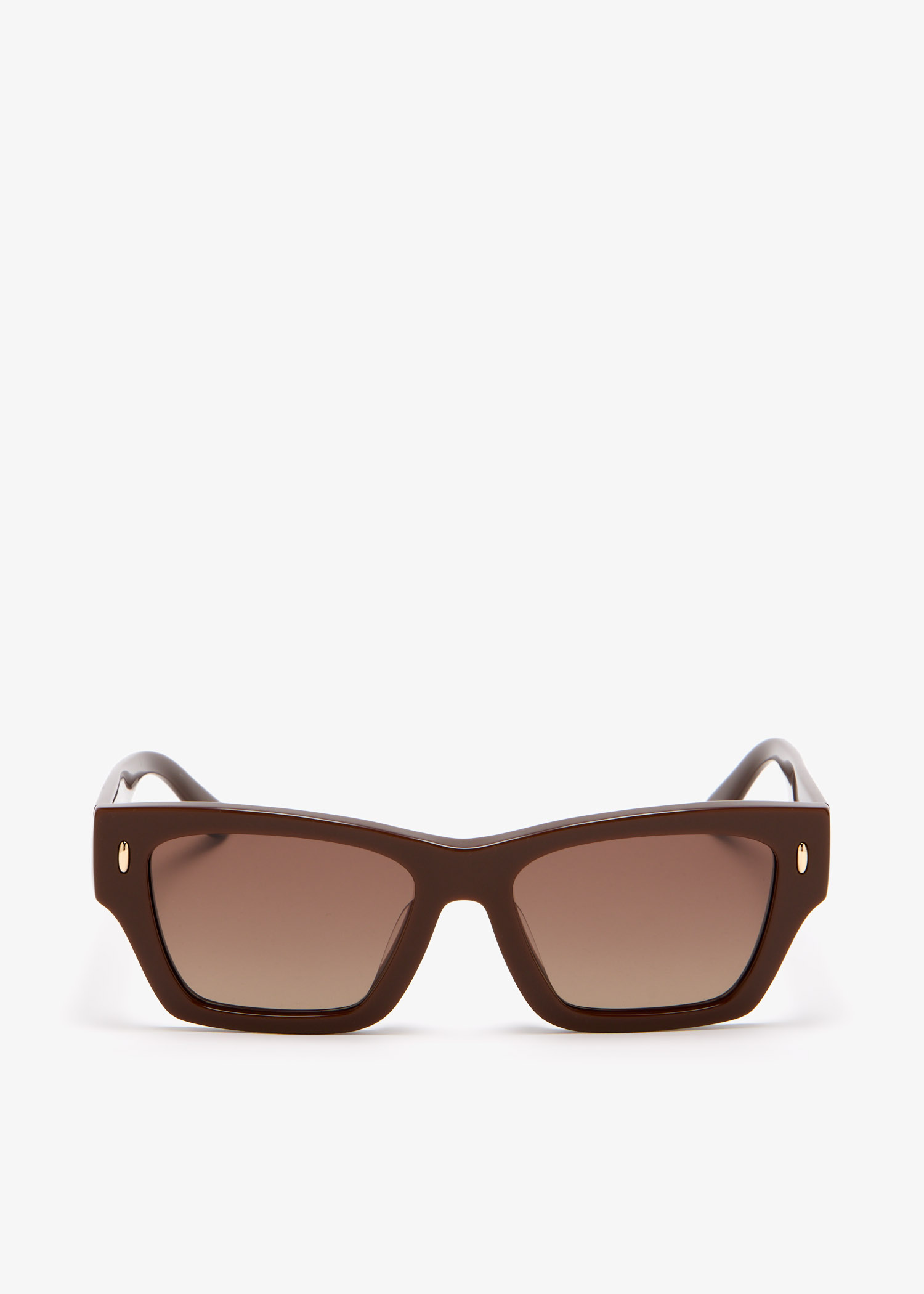 

Rectangular sunglasses, Brown