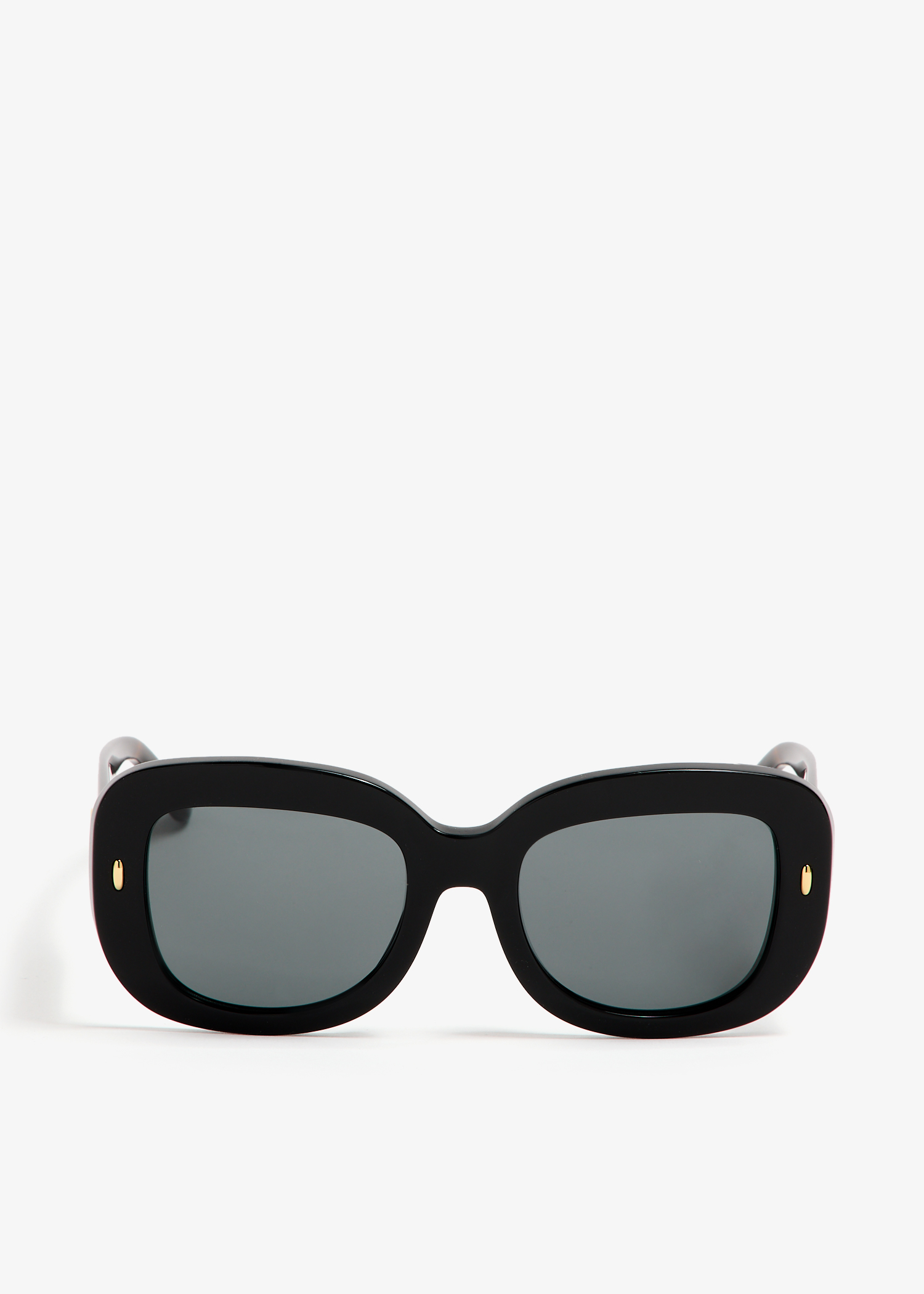 

Miller oversized square sunglasses, Black