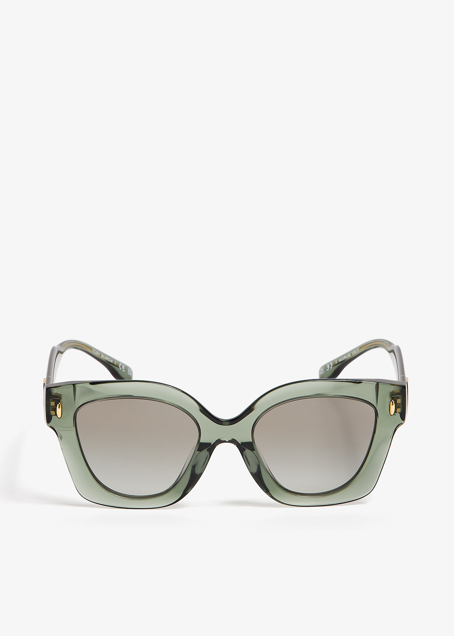 

Miller pushed square sunglasses, Green