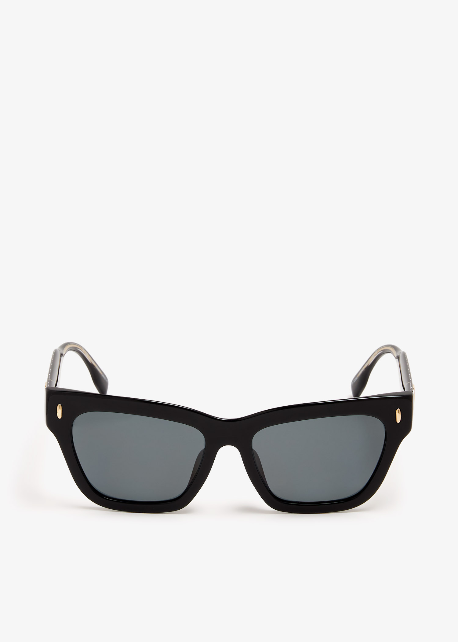

Miller rectangle sunglasses, Black