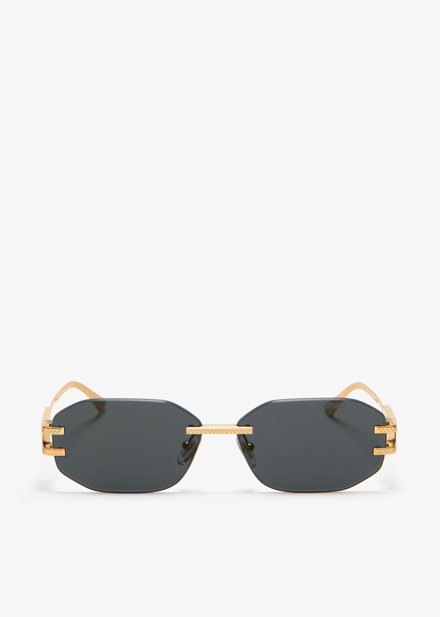 

Damier Plaque sunglasses, Gold