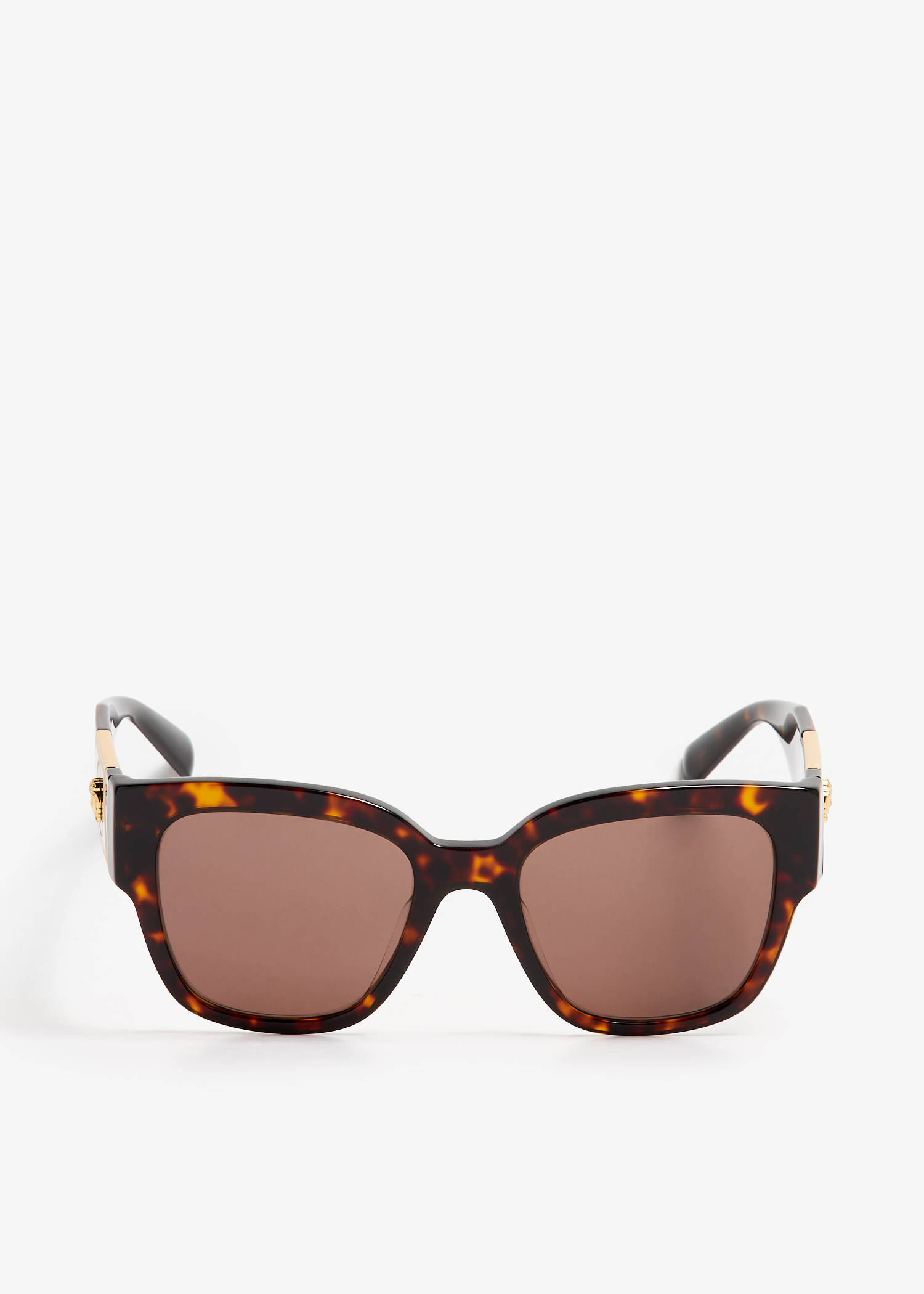 

Medusa logo sunglasses, Brown