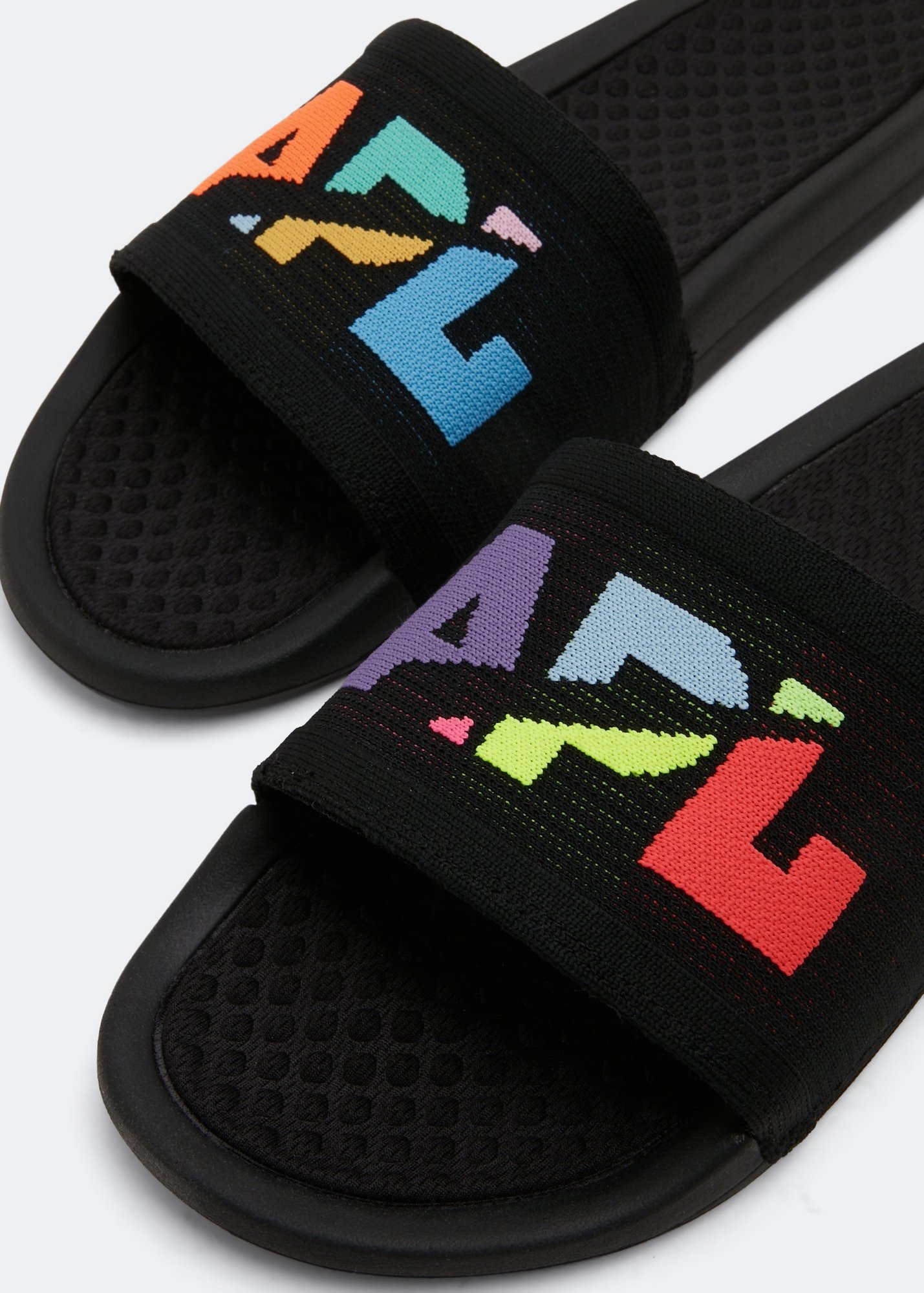 

Big Logo Techloom slides, Black