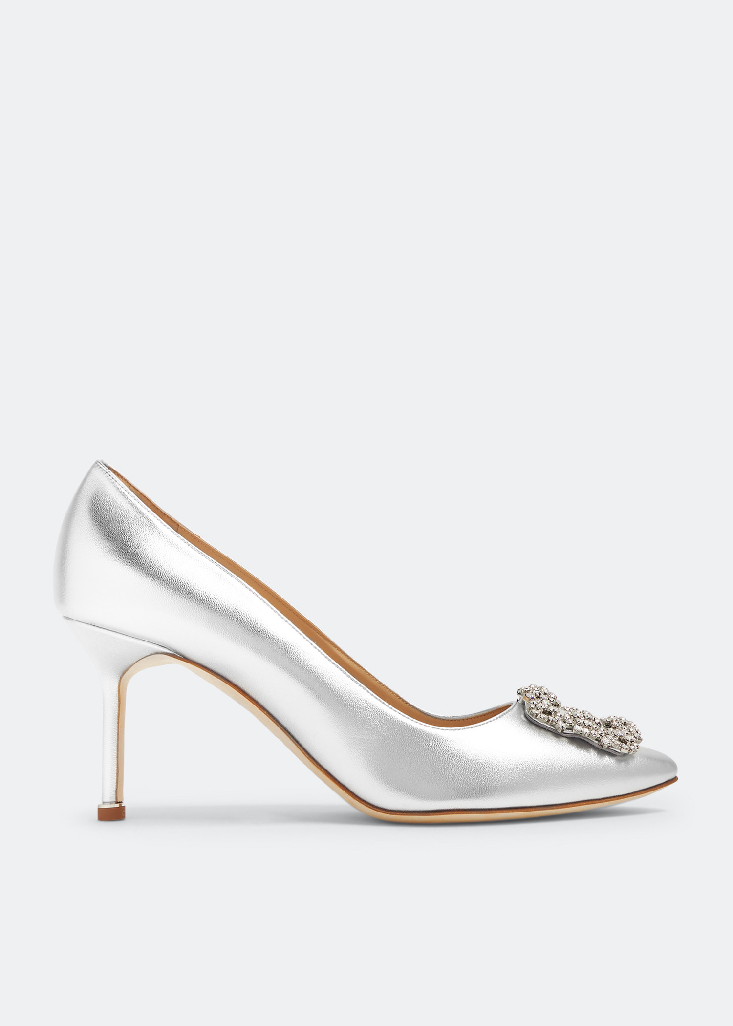 

Hangisi leather pumps, Silver