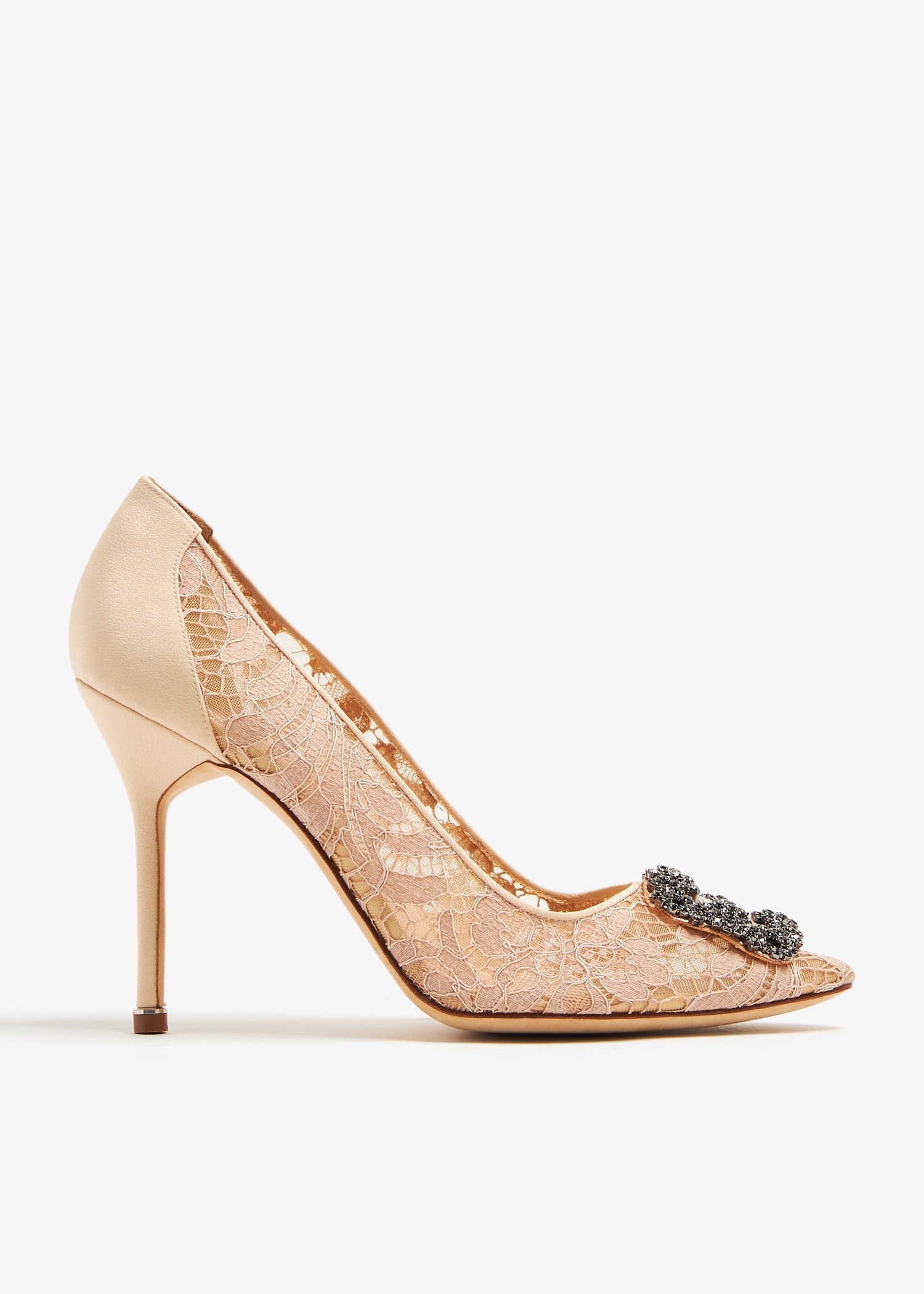 

Hangisi lace pumps, Beige