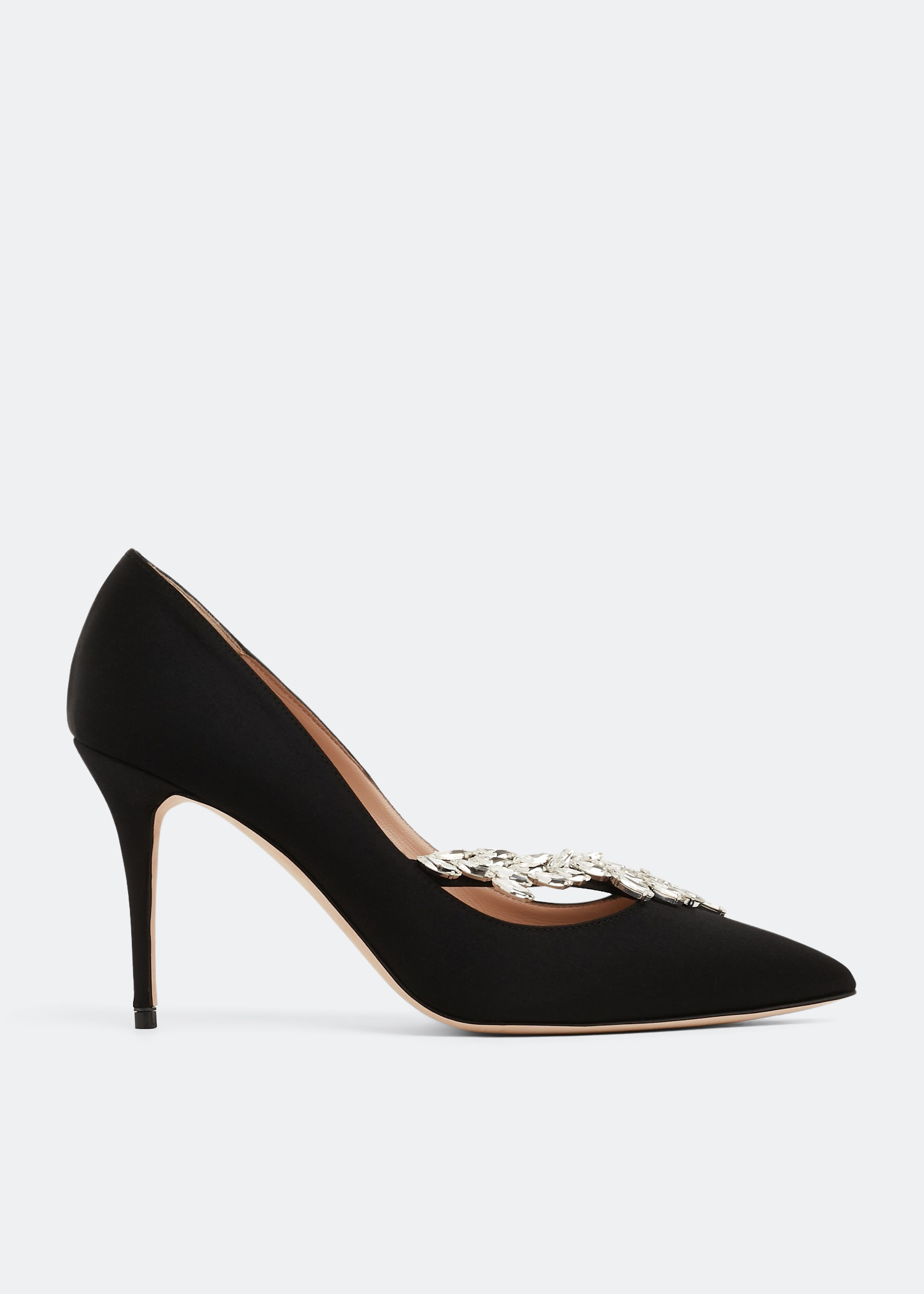 

Nadira satin pumps, Black