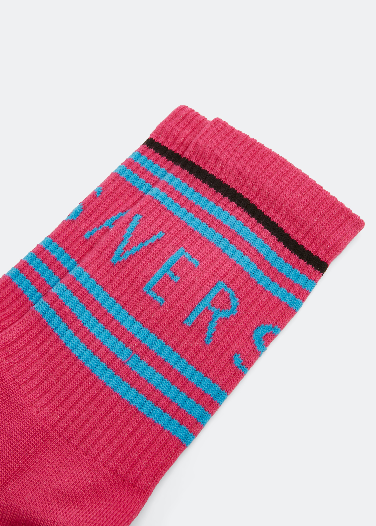 

1990s vintage logo socks, Pink