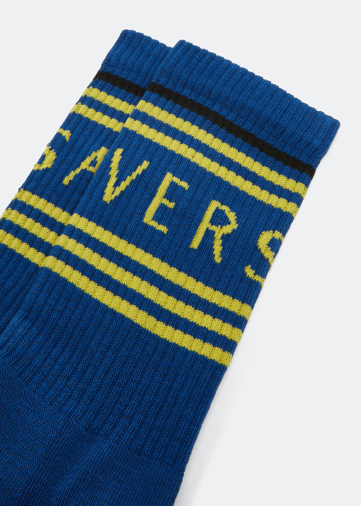 

1990s vintage logo socks, Blue