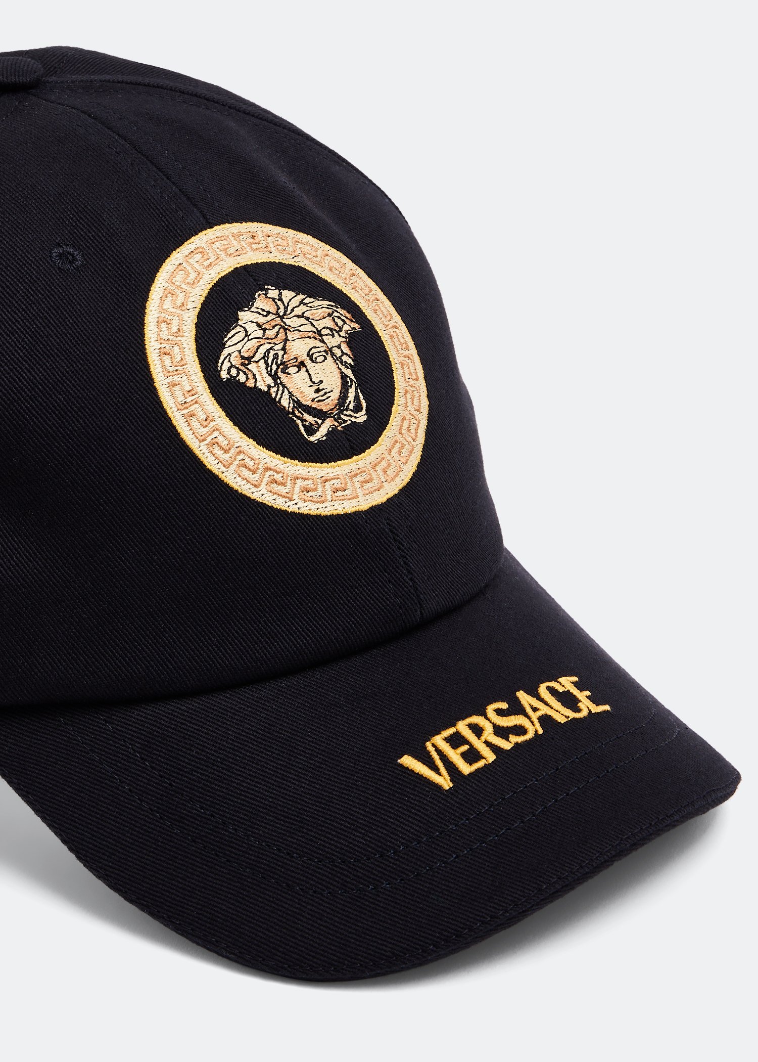 

Medusa baseball cap, Black