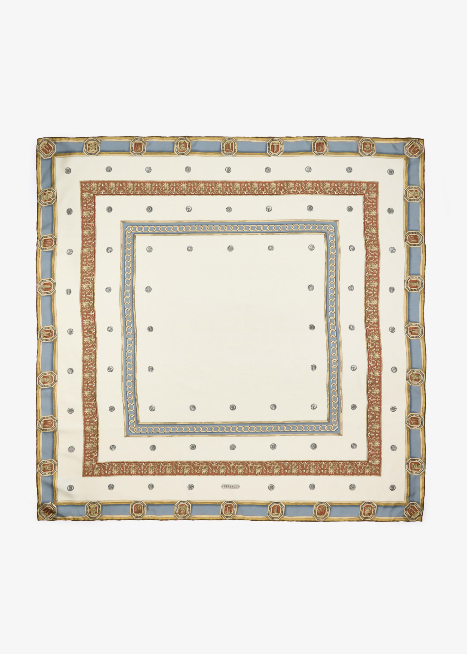 

Printed silk twill scarf