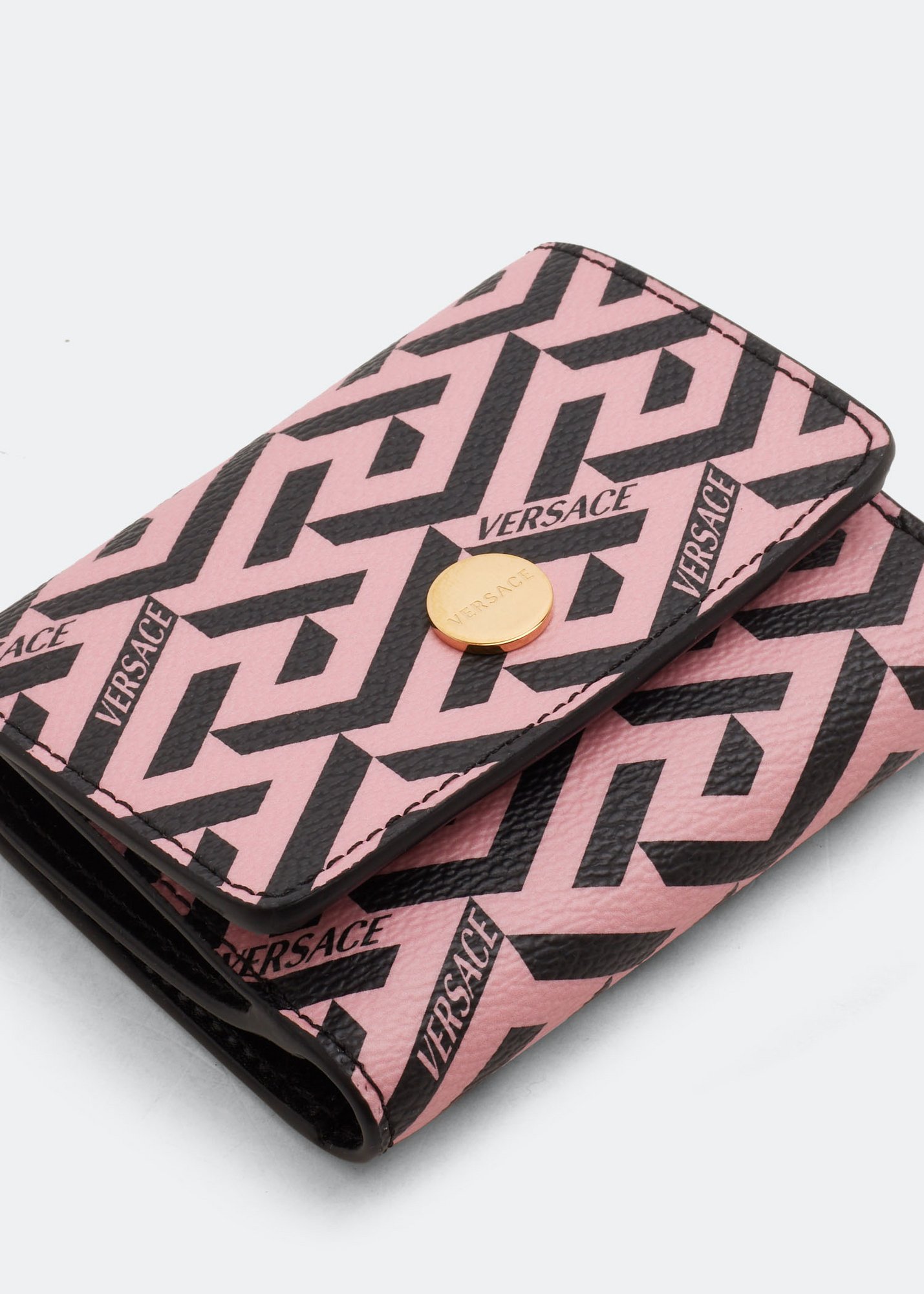 

La Greca Signature wallet, Pink